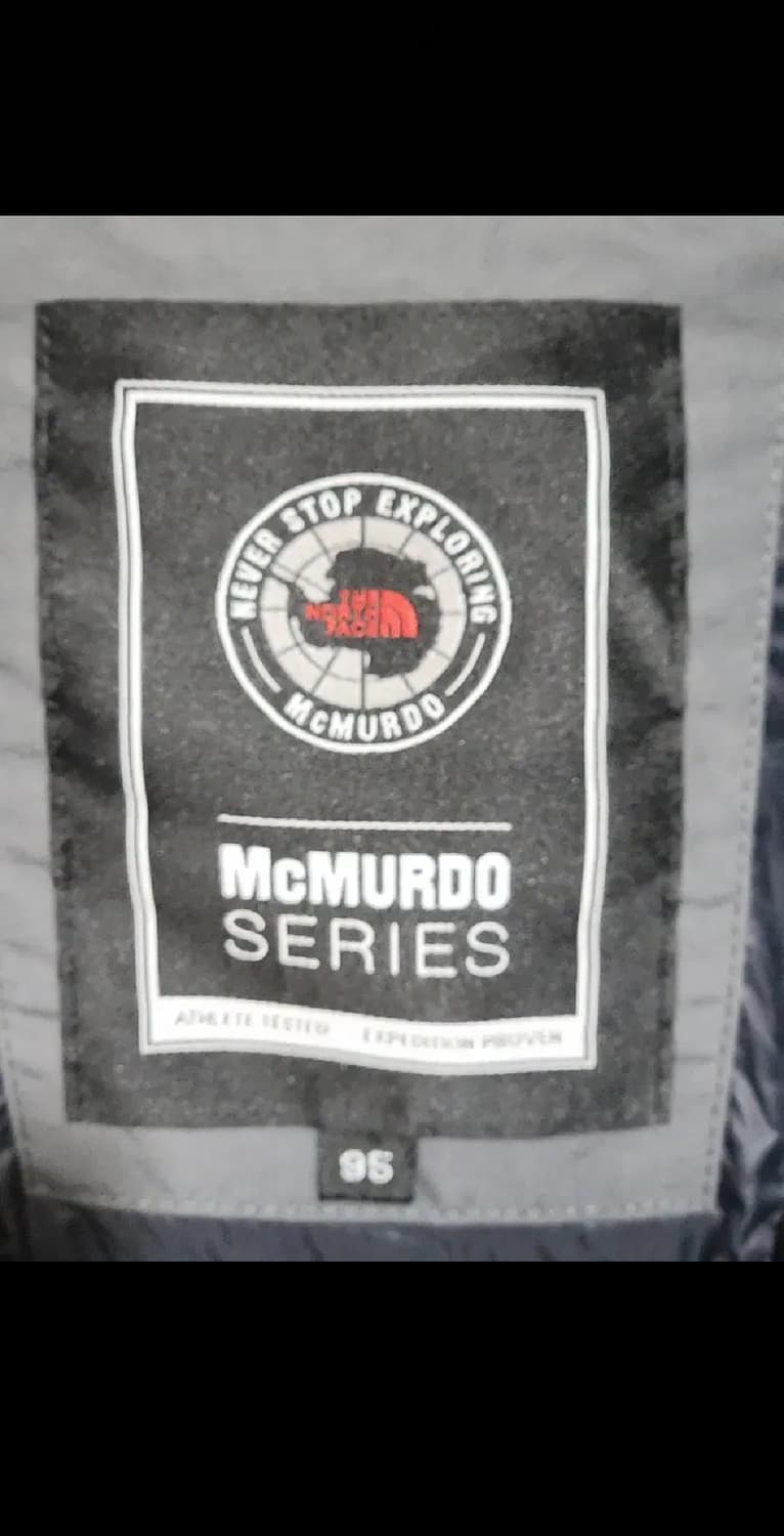 (L) 노스페이스 맥머도 다운자켓 화이트 거위털 후드 패딩점퍼  상품이미지3