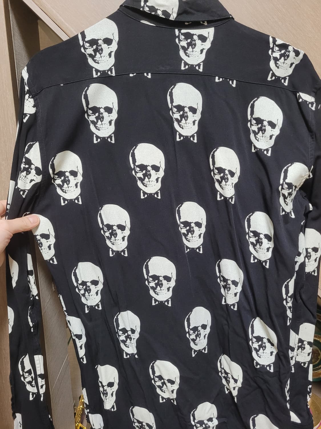 생로랑 스컬 셔츠 상품이미지2