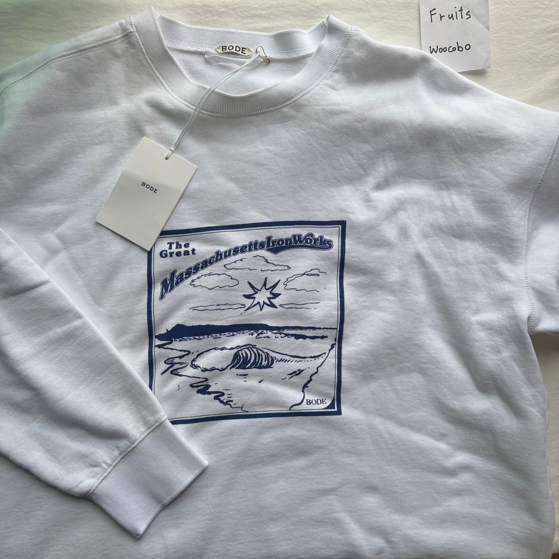 [L] Bode 보디 아이언워크 맨투맨 상품이미지3