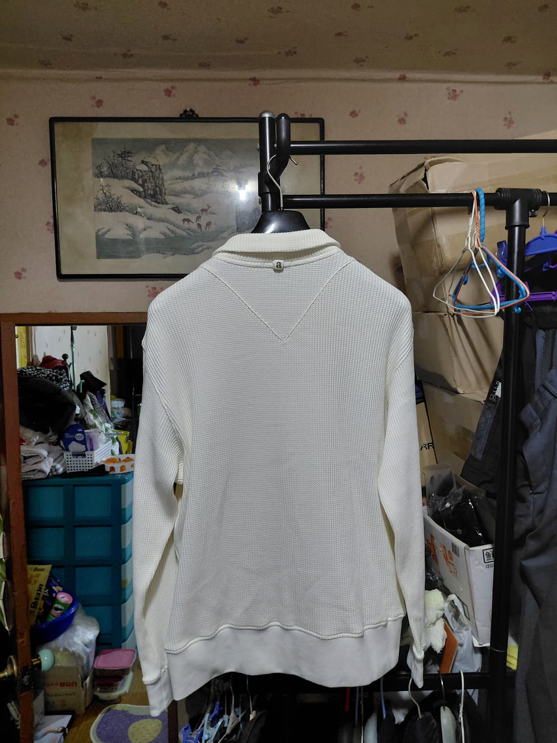 [알레그리]테리 카라 맨투맨 M(100~105)사이즈 상품이미지2