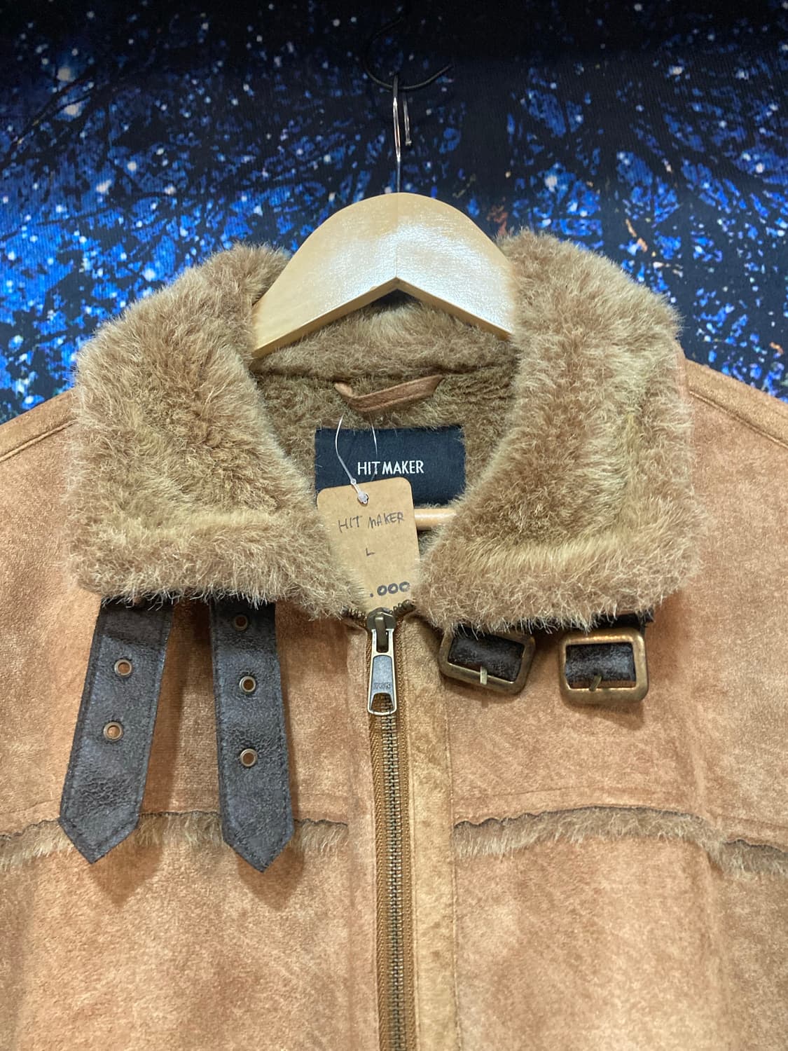 ⚜️HIT MAKER(힛 메이커) 무스탕 재킷 상품이미지3