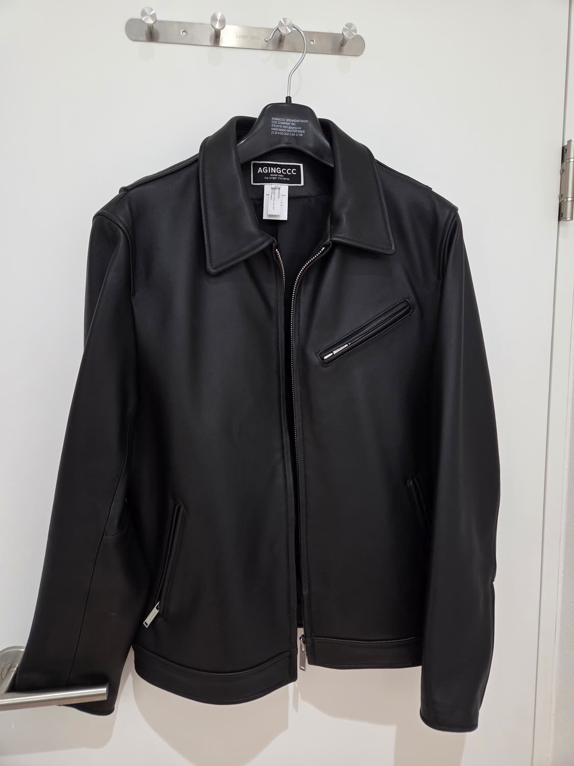 에이징CCC(AGINGCCC) 싱글 양가죽 자켓 (A급) 상품이미지1