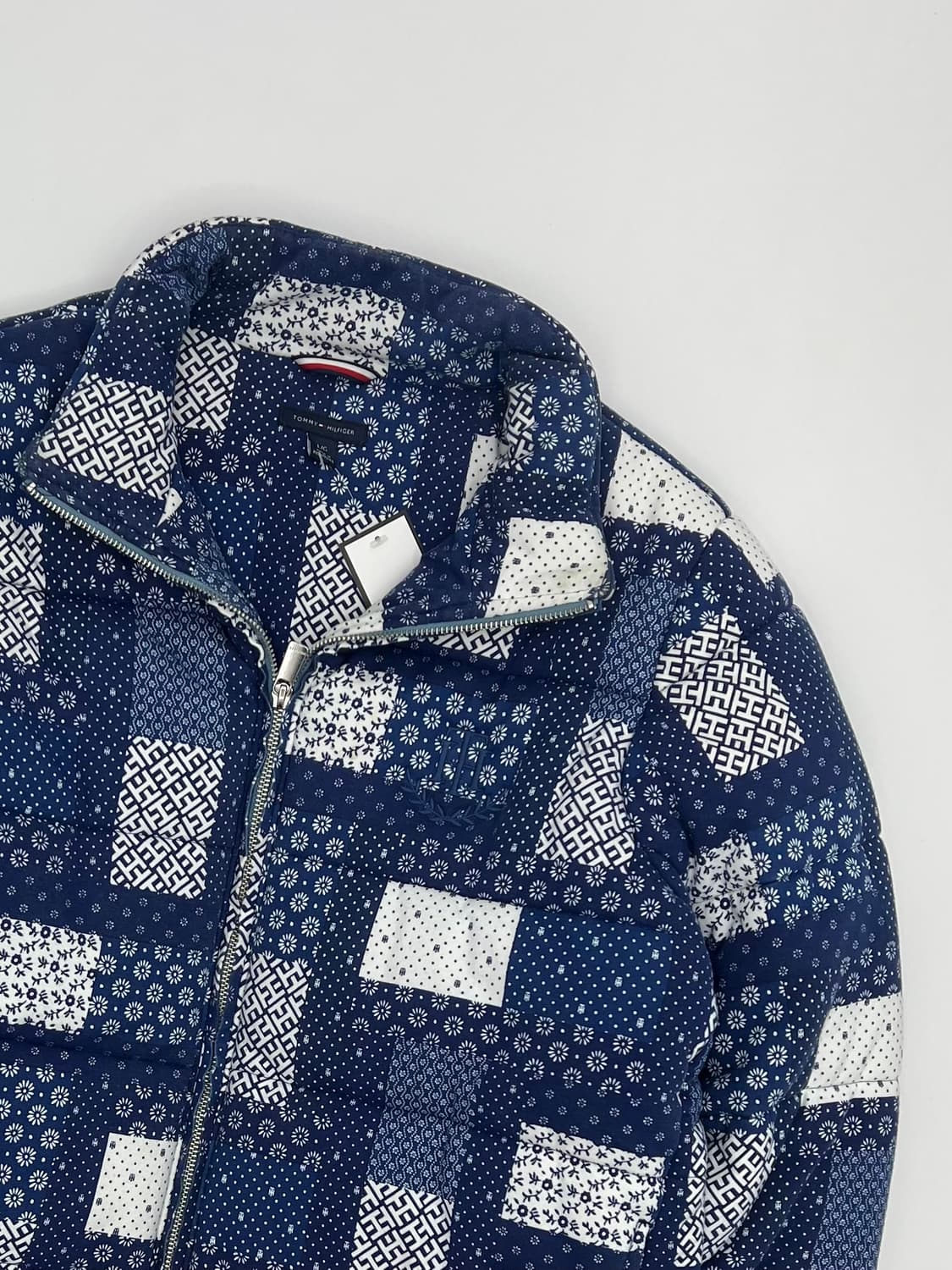 타미힐피거 패이즐리 패턴 패딩 상품이미지2
