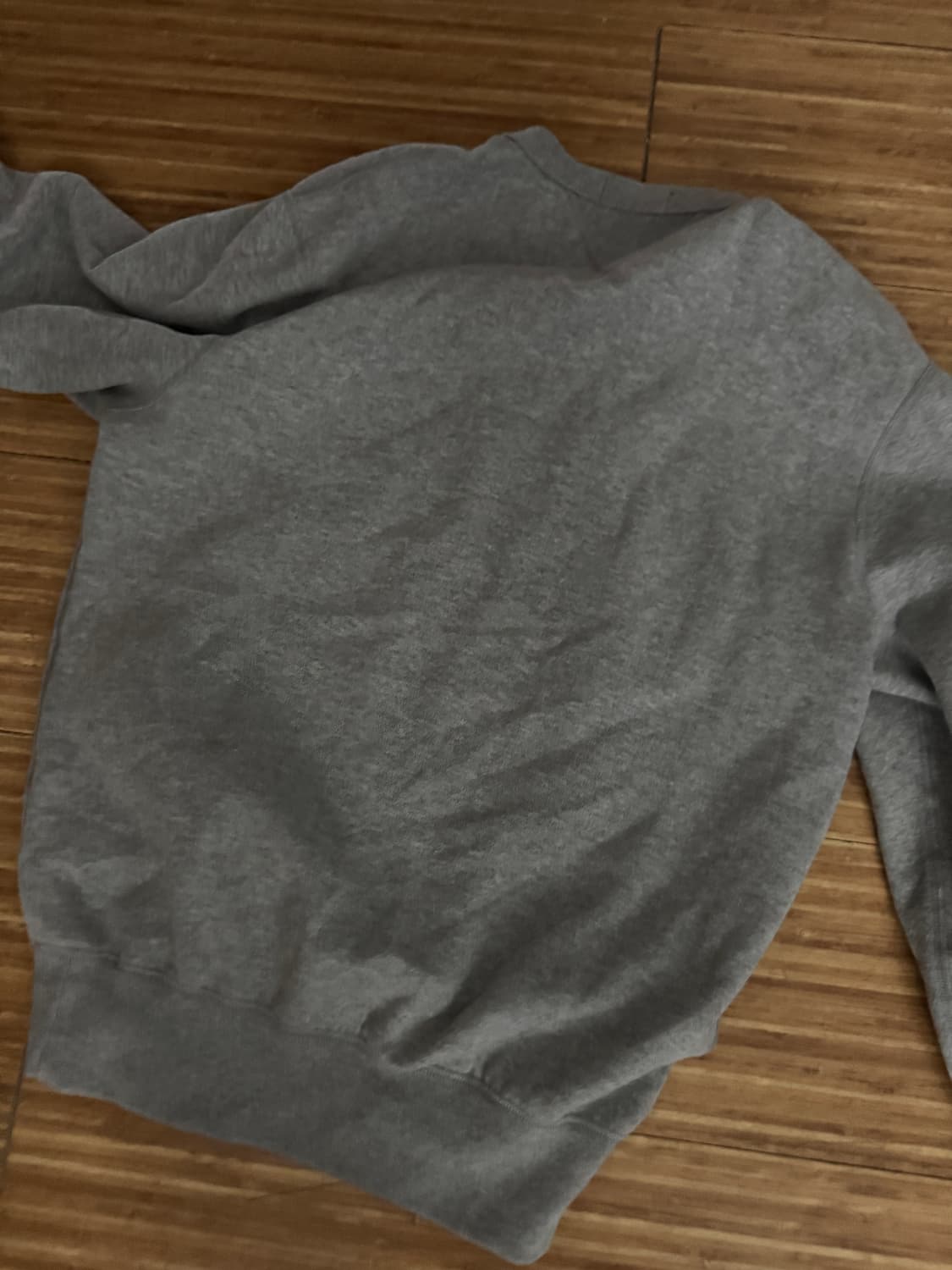 폴로맨투맨 s 그레이 상품이미지1