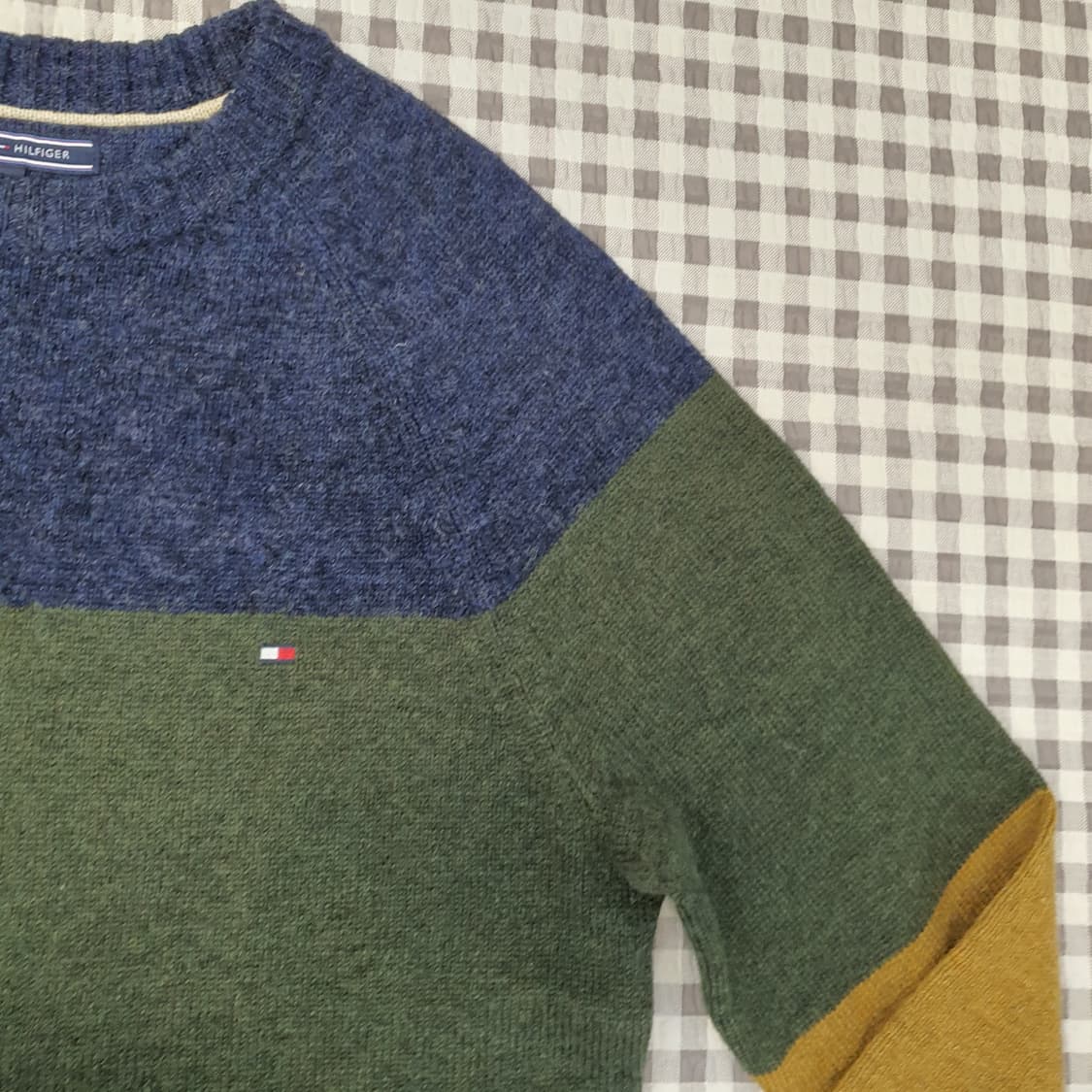 타미힐피거 울100 긴소매 니트 남자95 상품이미지3
