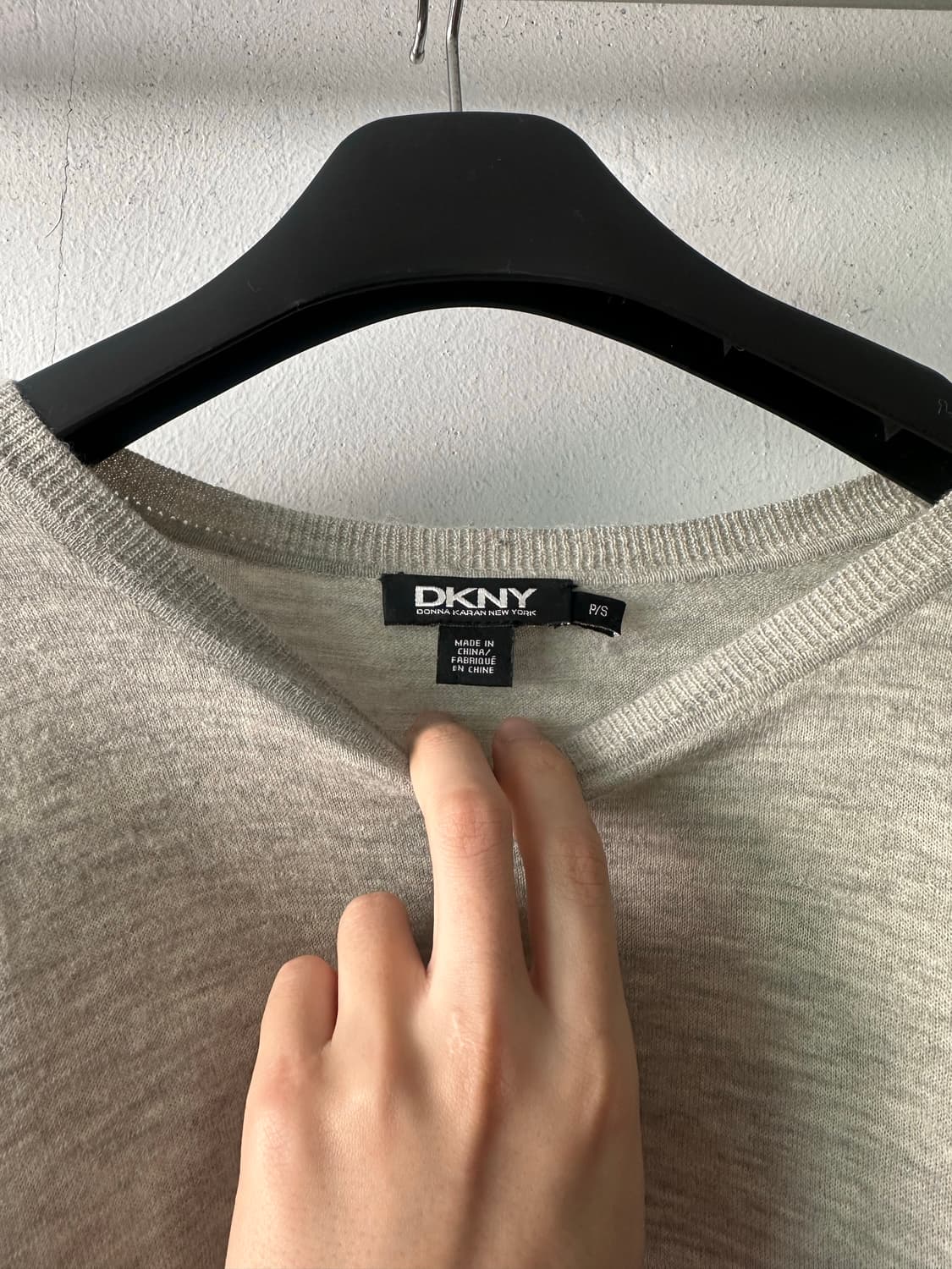 dkny wrap tie knit 상품이미지5