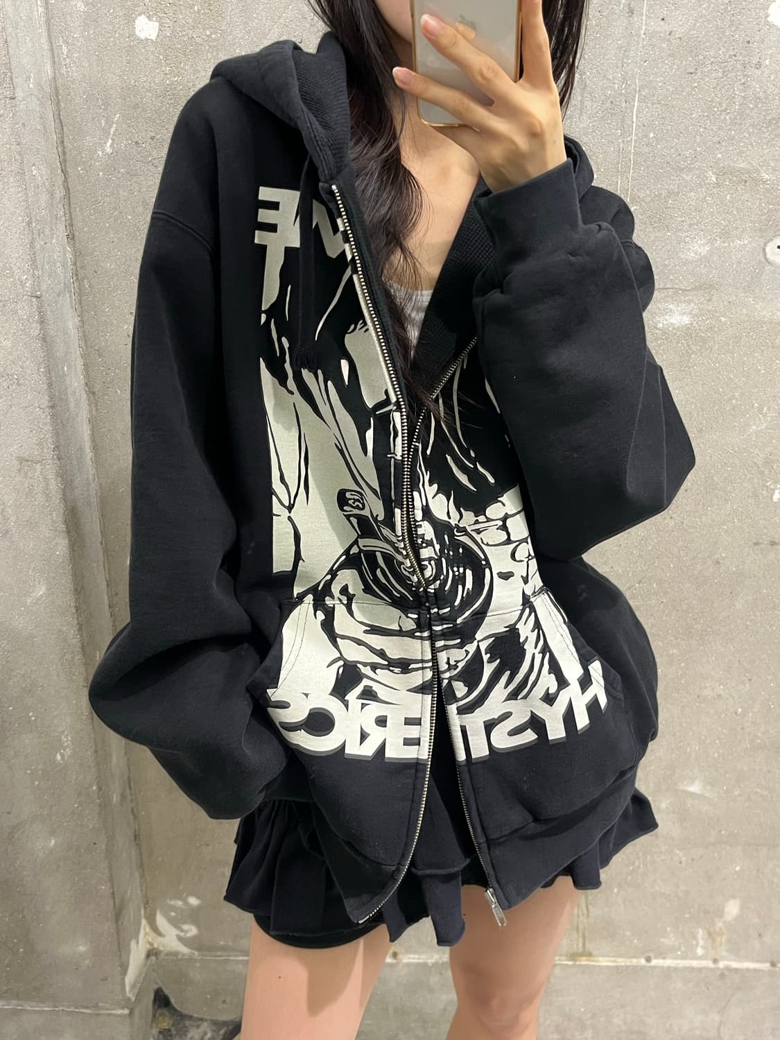 Supreme x Hysteric Glamour 써멀 라인드 후드집업 상품이미지2