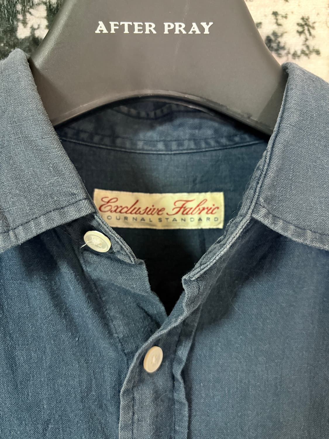 Journal standard exclusive fabric shirt  상품이미지4