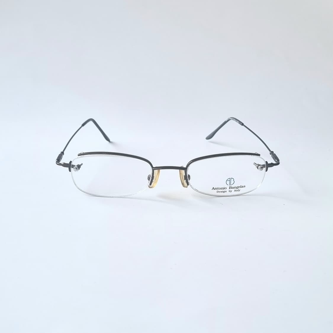 데드스탁 무테 느낌의 라운드사각 반무테 안경테  141 상품이미지3