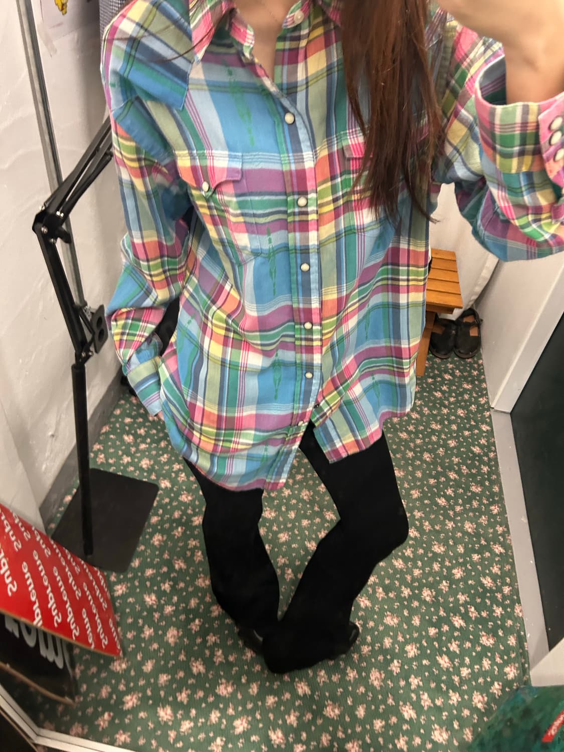 폴로 랄프로렌 플레이드 셔츠 상품이미지5