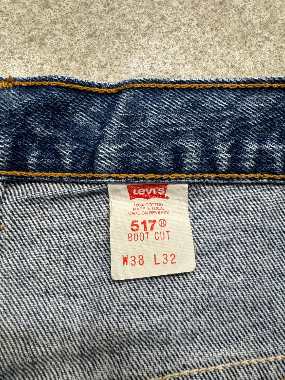 90s 리바이스 517 부츠컷 데님팬츠 상품이미지4