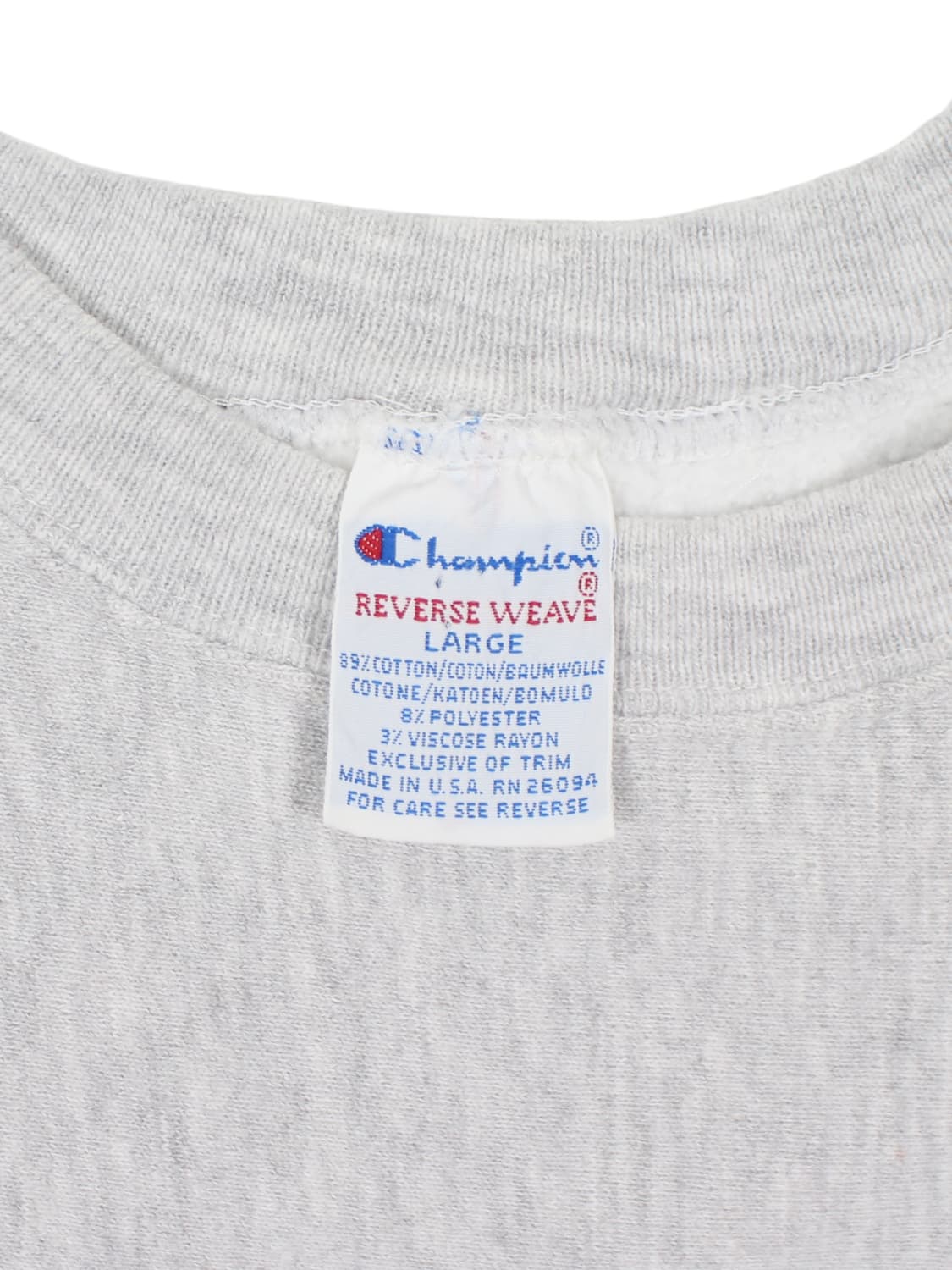 [L] 1990's 챔피온 리버스위브 스웻셔츠 상품이미지4