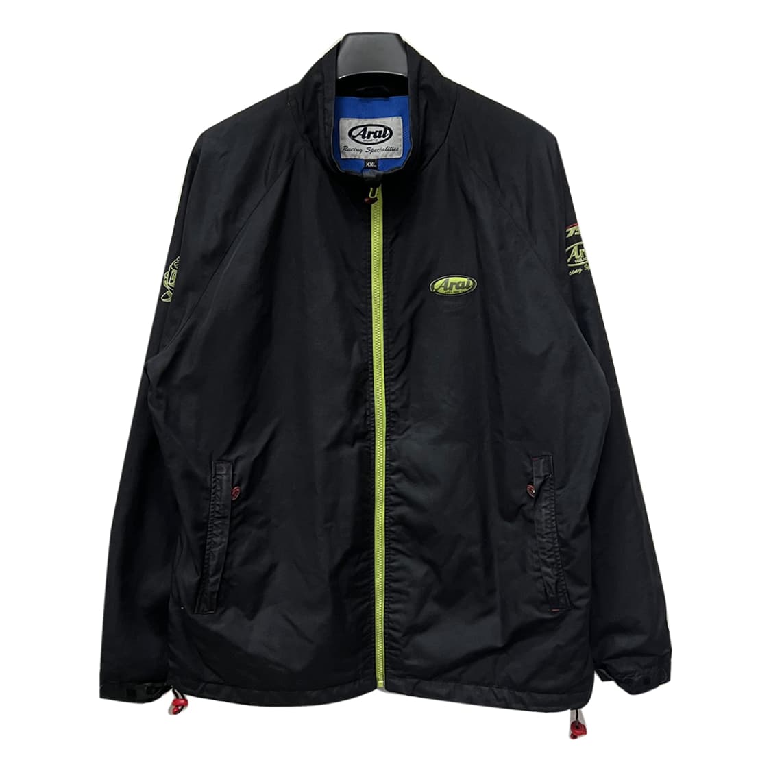 Arai 아라이 구형 블랙 형광 바람막이 라이더 자켓 2XL 상품이미지2