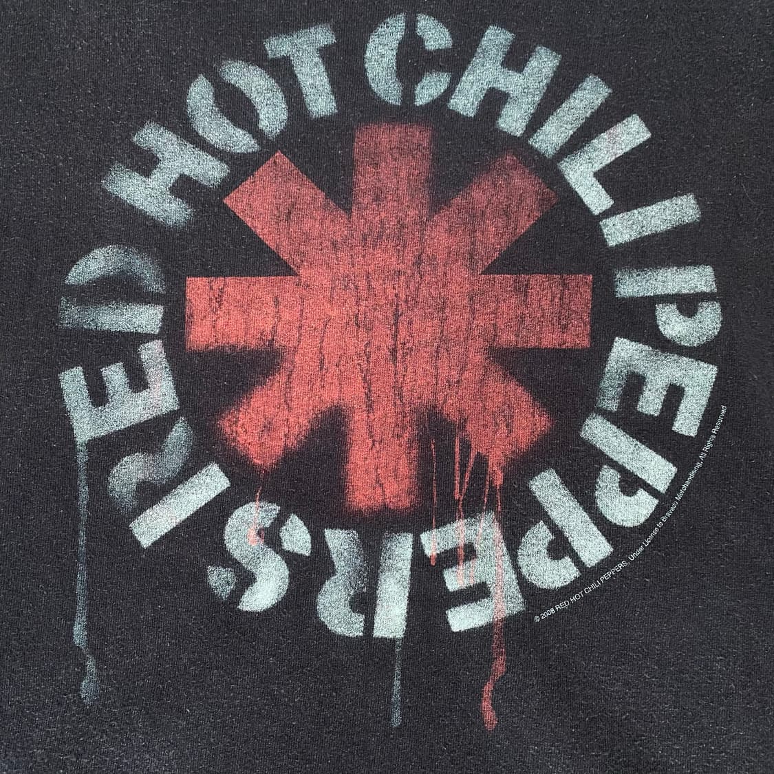 (L) 00s 레드핫칠리페퍼스 RHCP 티셔츠 상품이미지3