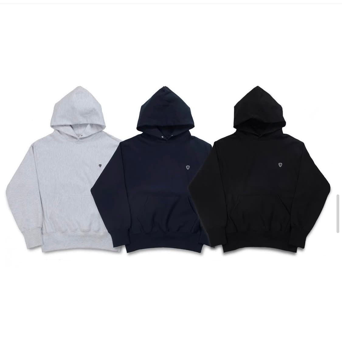 헤리티지플로스 클로버 후디 블랙 S 상품이미지1