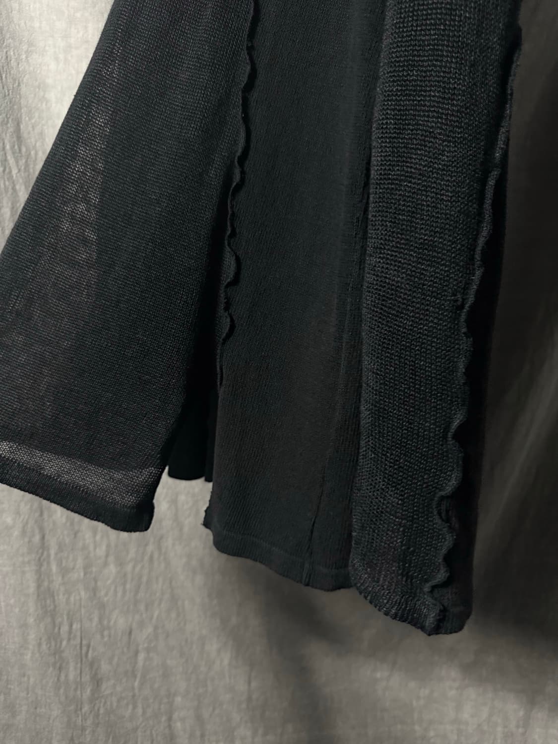Yohji Yamamoto POUR HOMME Cut-Out Knit 상품이미지10