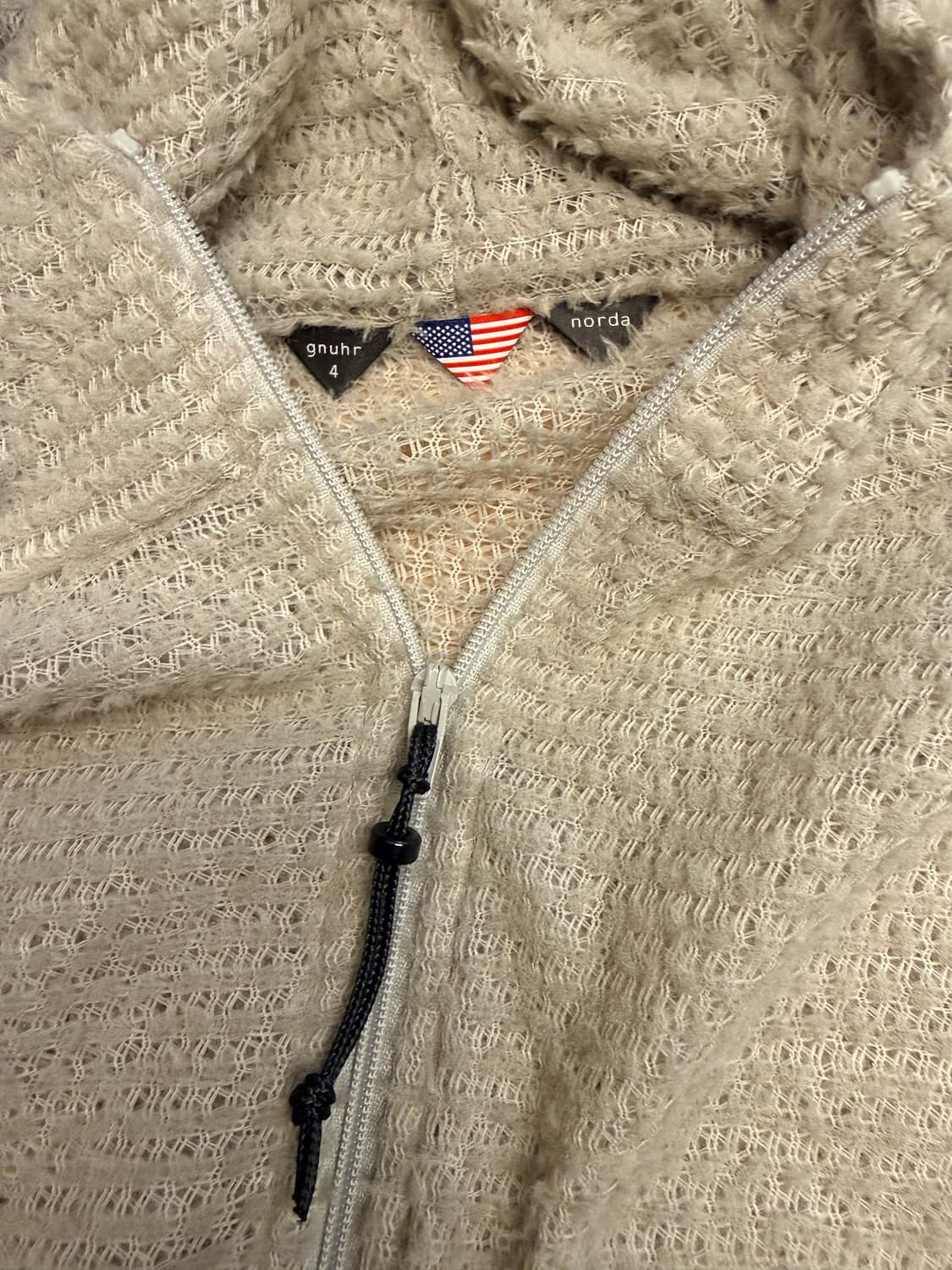 gnuhr x norda SHAG ZIP HOODIE 상품이미지2