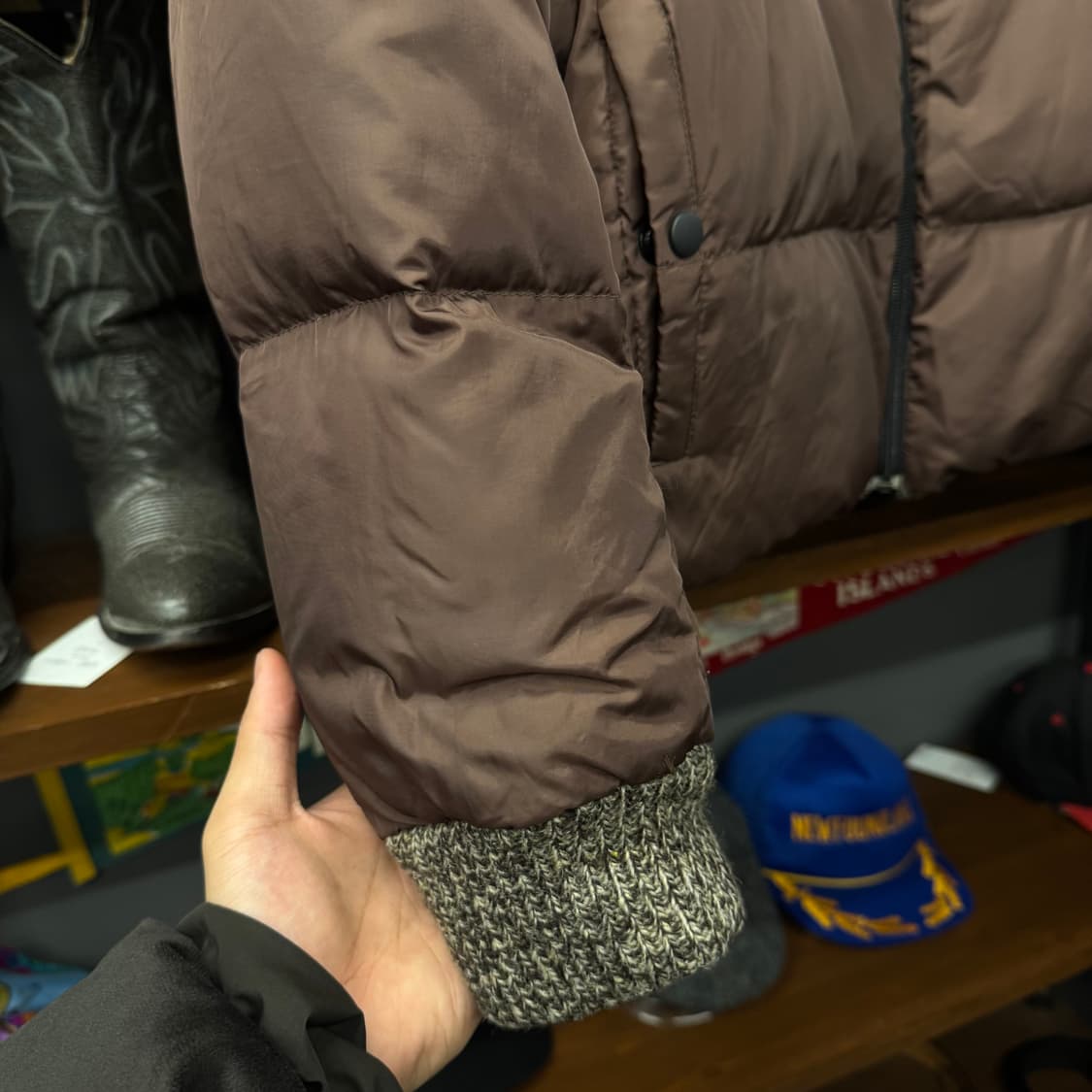 폴로 진스 컴퍼니 by 랄프로렌 헤링본 라이닝 푸퍼 파카 패딩 N140 상품이미지5