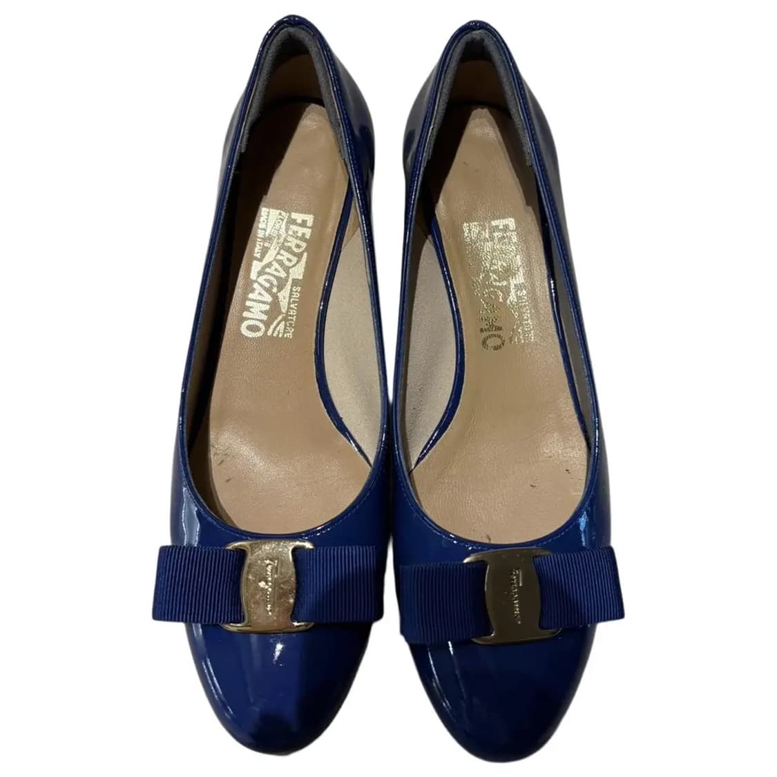 Ferragamo 페레가모 바라보우 딥 네이비 235 상품이미지1