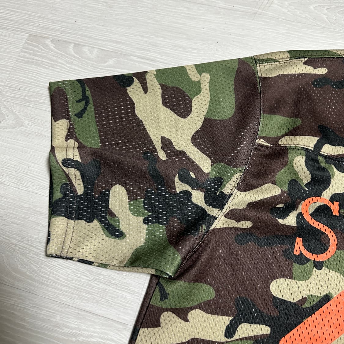 Stussy 4x4 Mesh Football Jersey Camo - M 상품이미지3