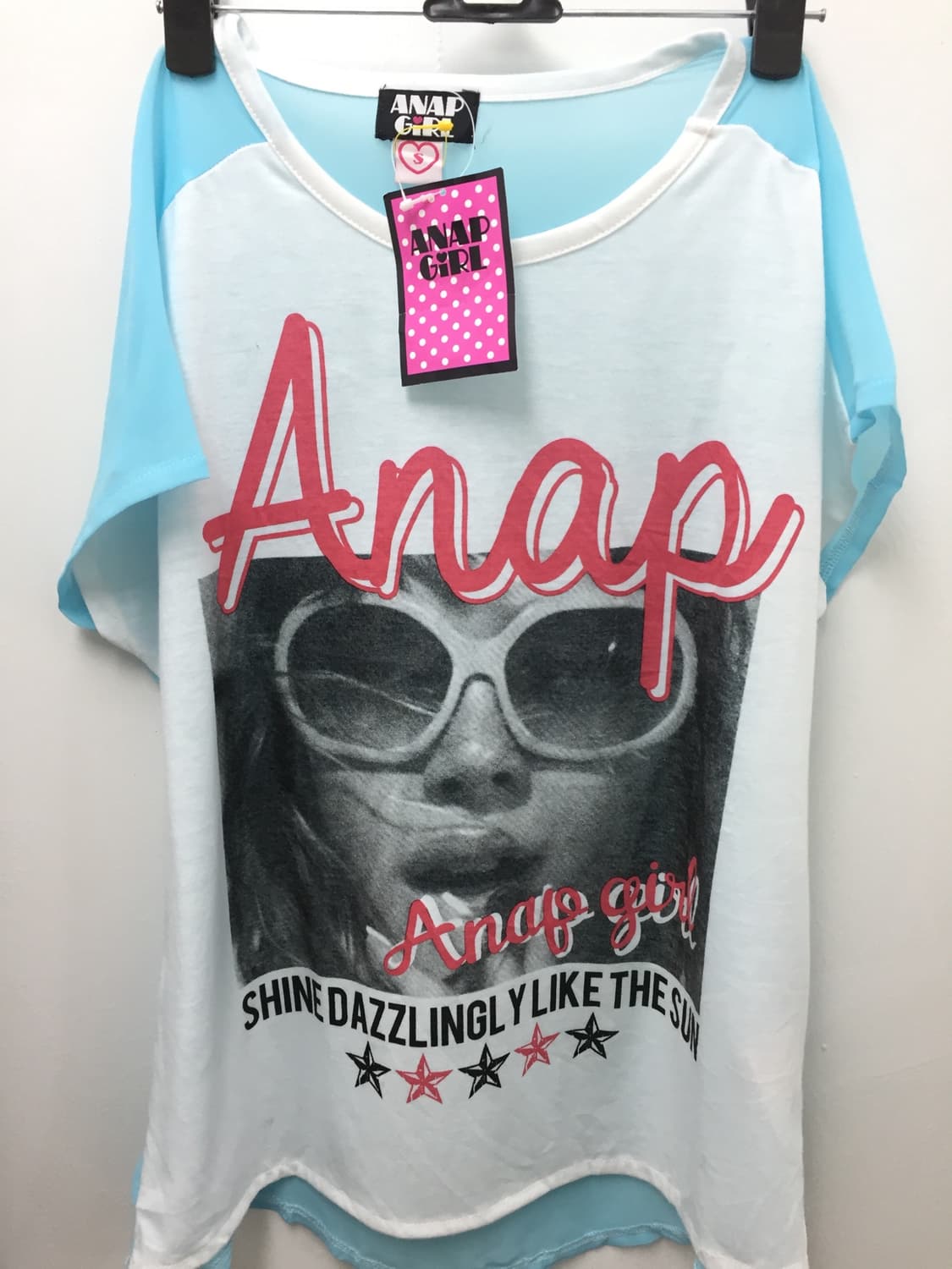ANAP GIRL 00‘s 프린팅 티셔츠 데드스탁 상품이미지2