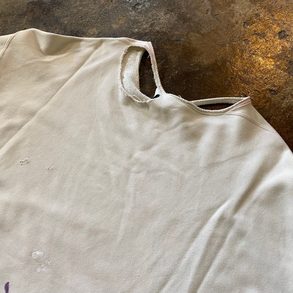 (2) 안셀름 에이징 페인트 맨투맨 상품이미지8