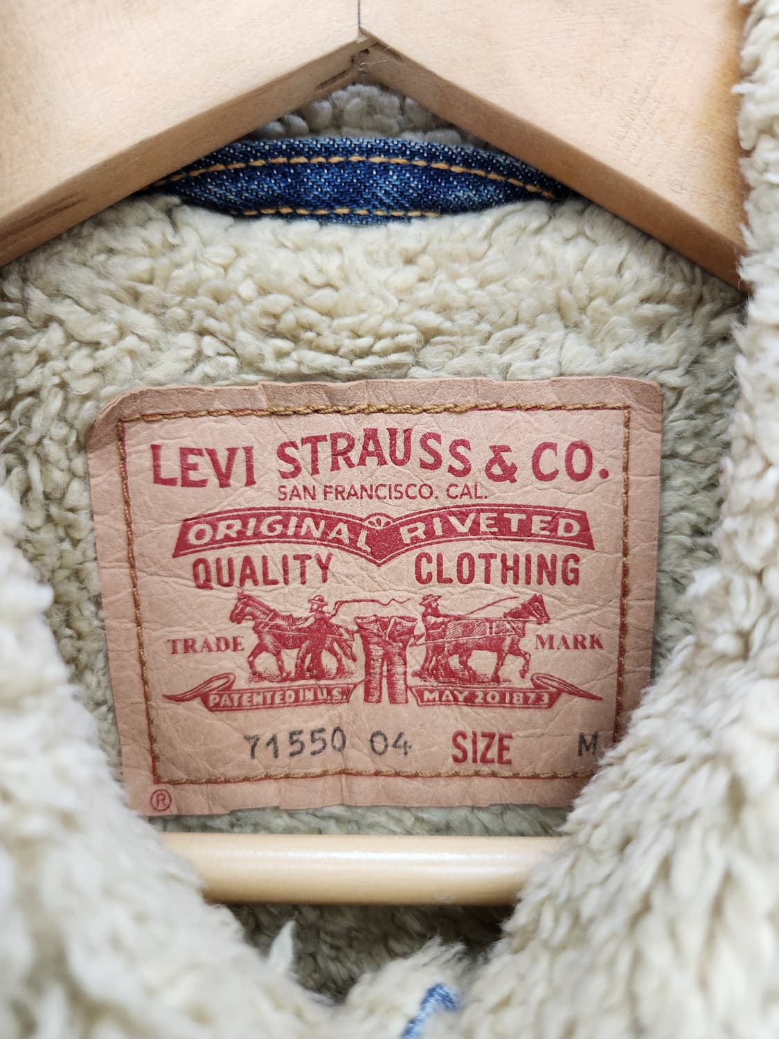 리바이스 데님 쉐르파 자켓 상품이미지5