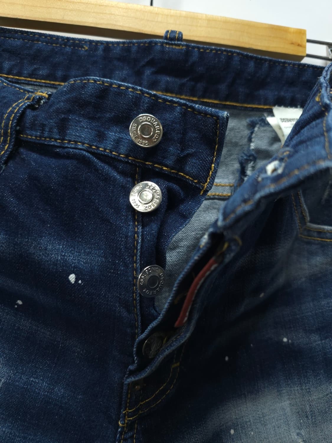 디스퀘어드2 덧댐패치 오렌지탭 (46/30) 상품이미지9