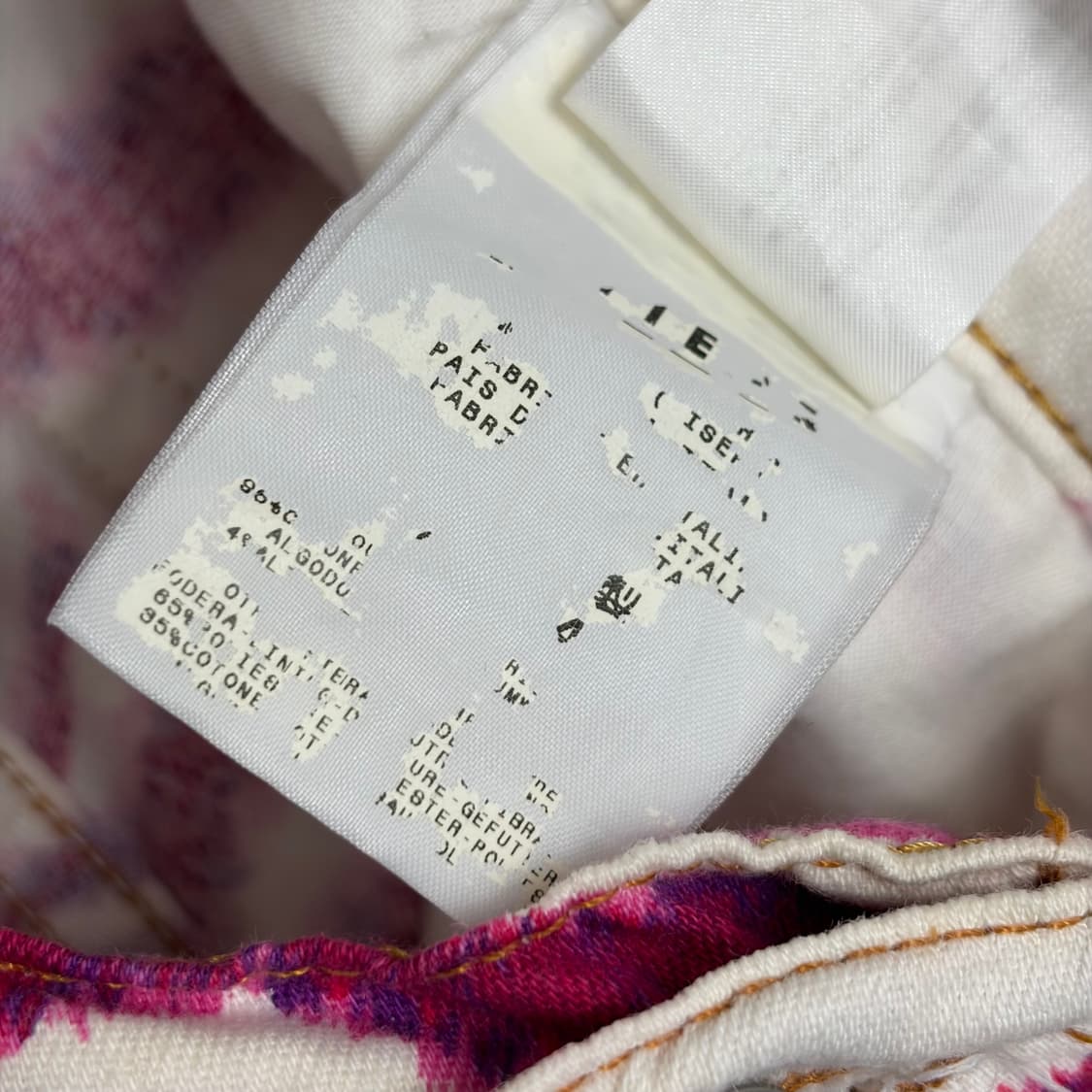 돌체앤가바나 d&g 얼룩말 패턴 바지 팬츠 상품이미지6