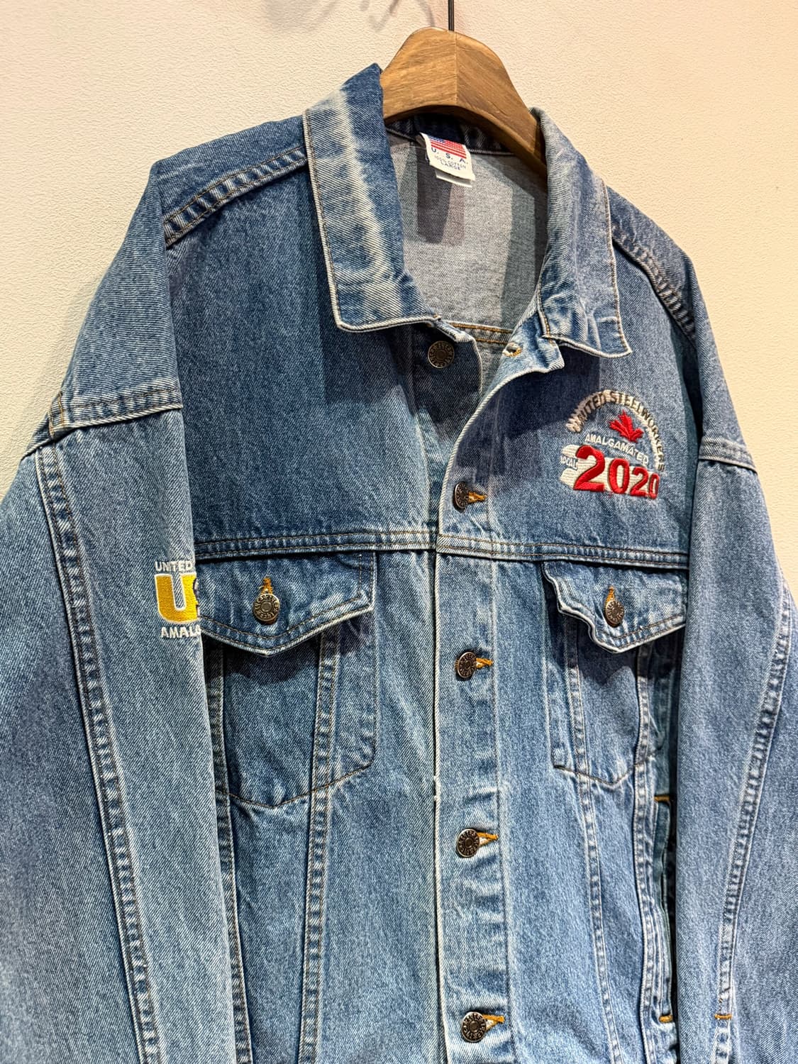 TYCA 미국 철강노조USW 데님 자켓 (Made In U.S.A) 상품이미지1