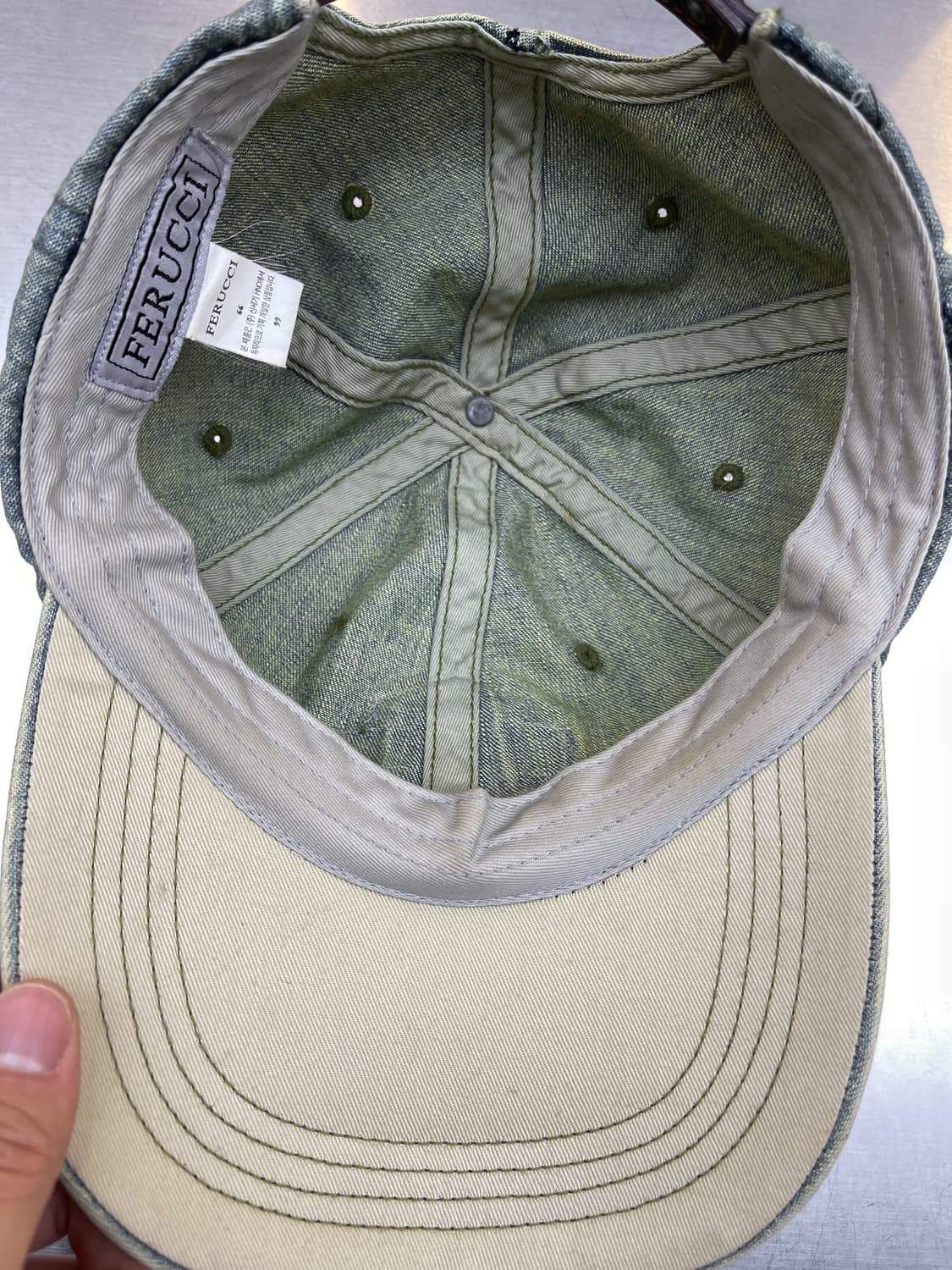 Ferucci 할리데이비슨 패러디 캡 상품이미지4