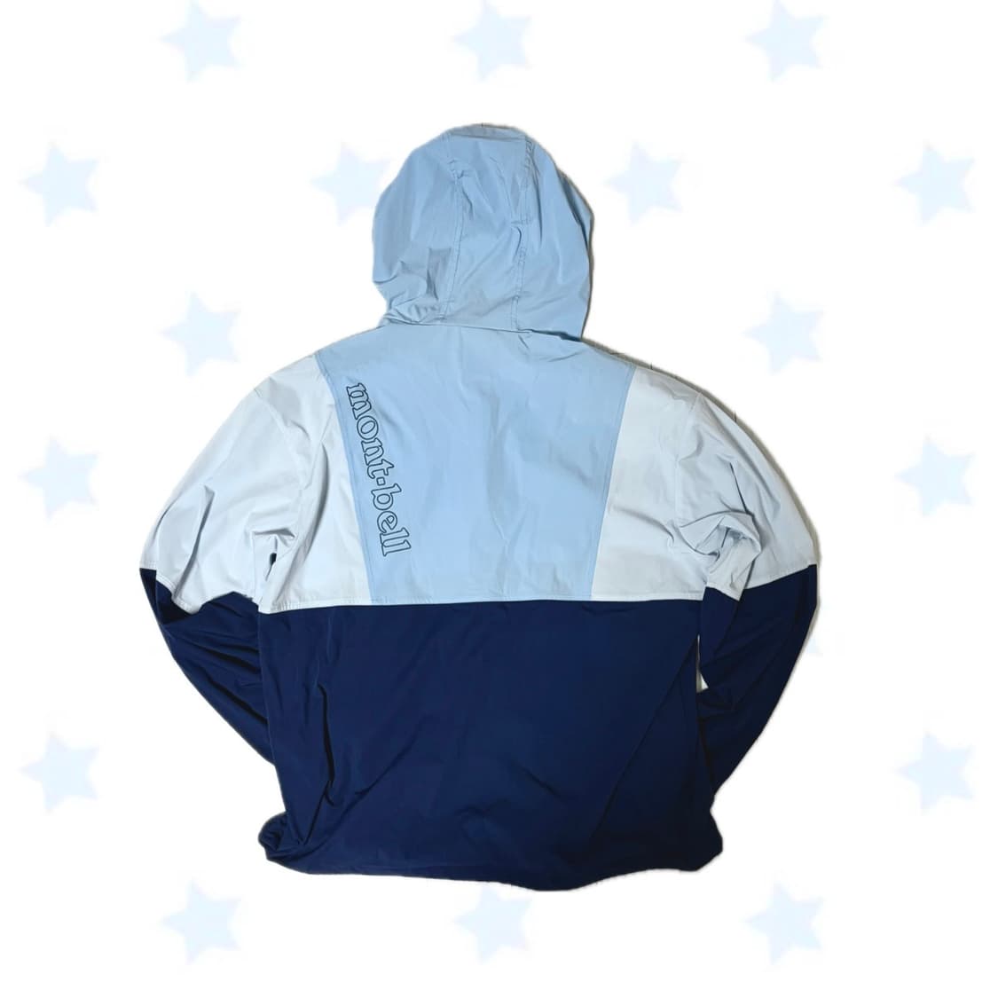 몽벨 유니 배색 아노락 바람막이 95 상품이미지2