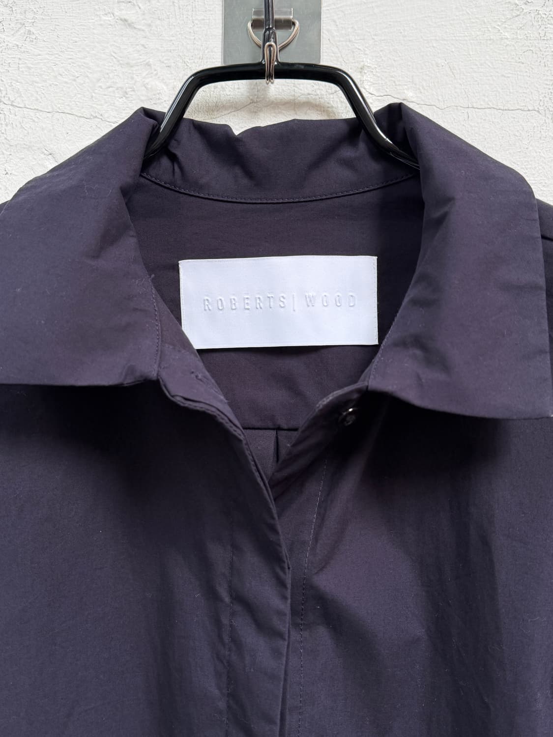 Roberts Wood 드로우스트링 블라우스 네이비 M 상품이미지2