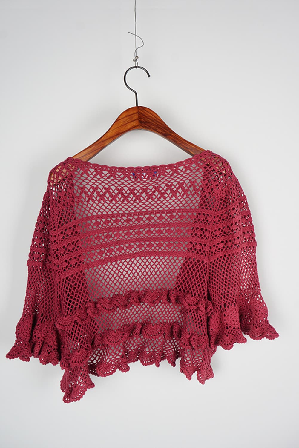  BURBERRY net knit crop cardigan 상품이미지4