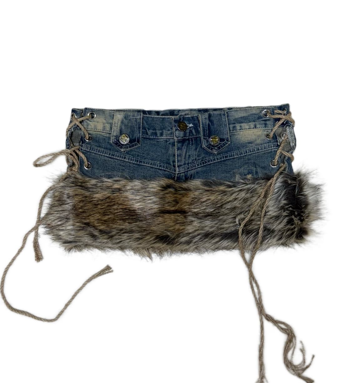 빈티지 제작 퍼스커트 사이드 아일렛 상품이미지1