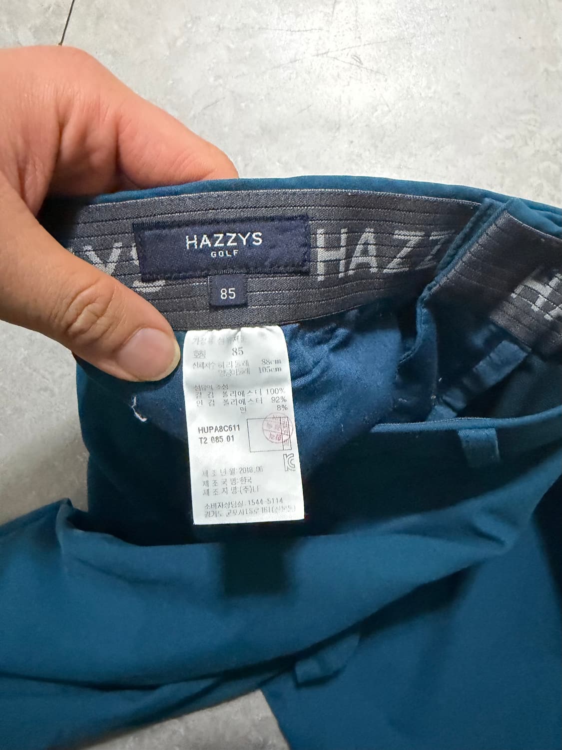 해지스  골프 빈티지 트래킹  팬츠  상품이미지4