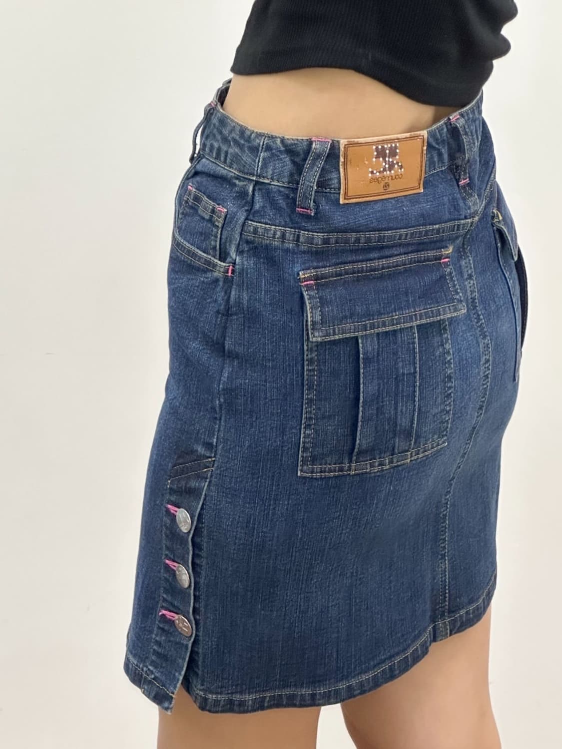 courreges / 꾸레쥬 데님 스커트  상품이미지2