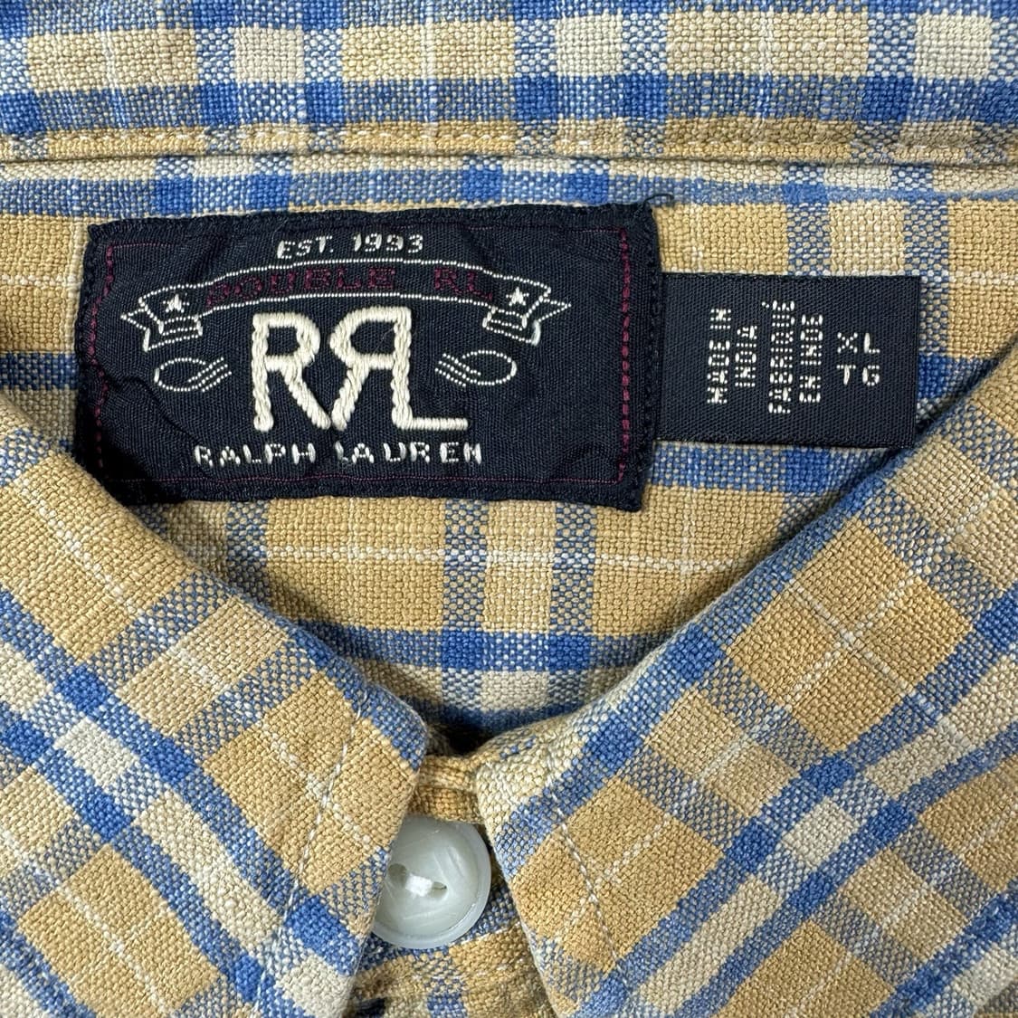랄프로렌 RRL 매틀록 플레이드 워크셔츠 상품이미지3