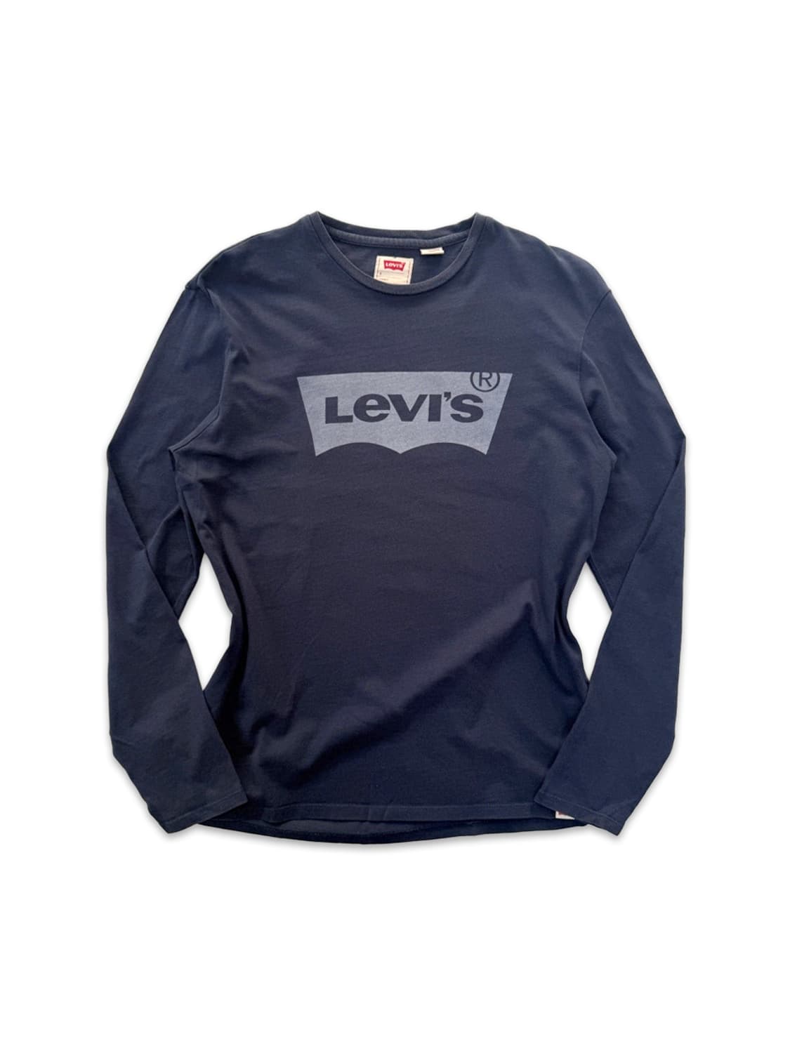 빈티지 리바이스 네이비 로고 긴팔티 상품이미지1