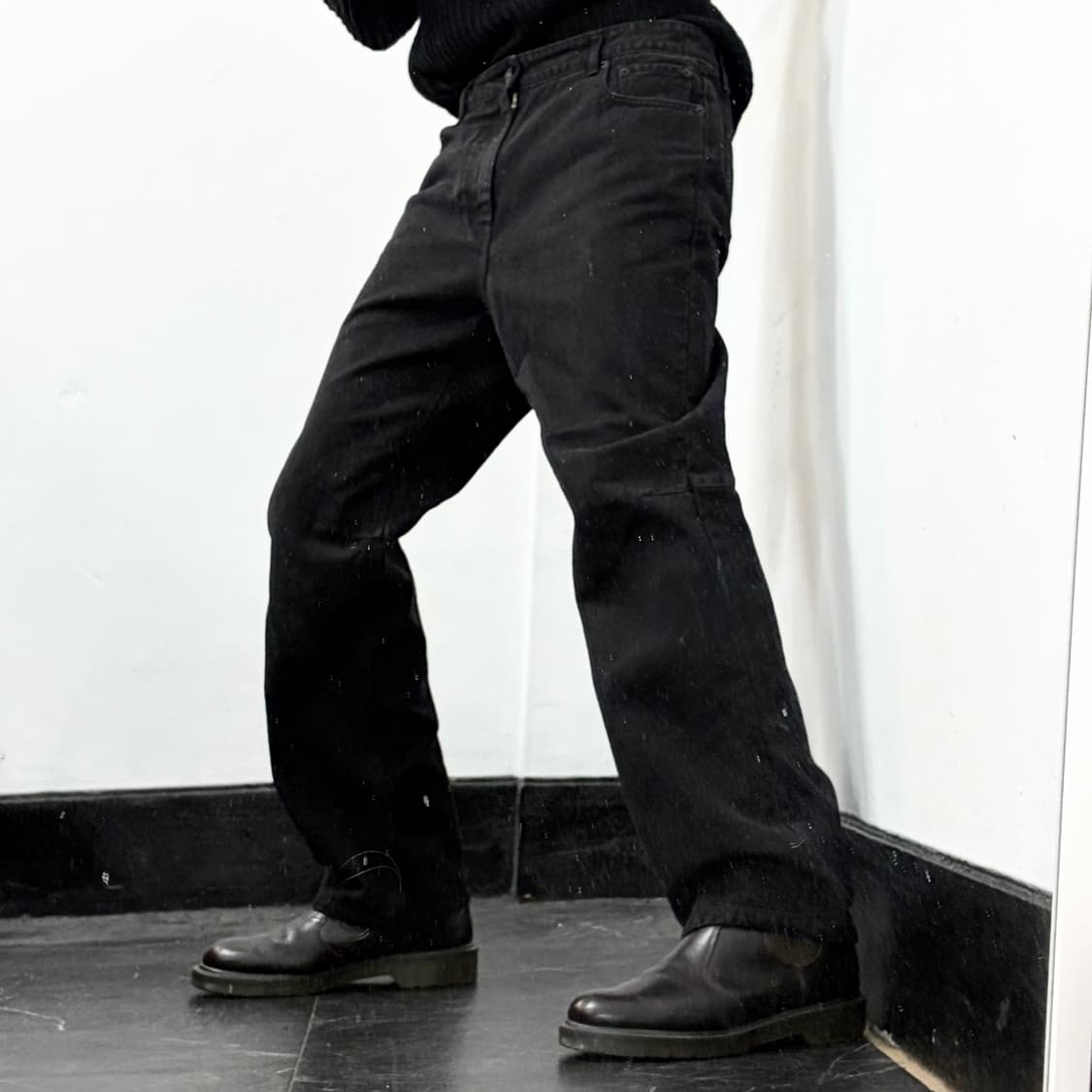 준지 21FW 블랙진 상품이미지2