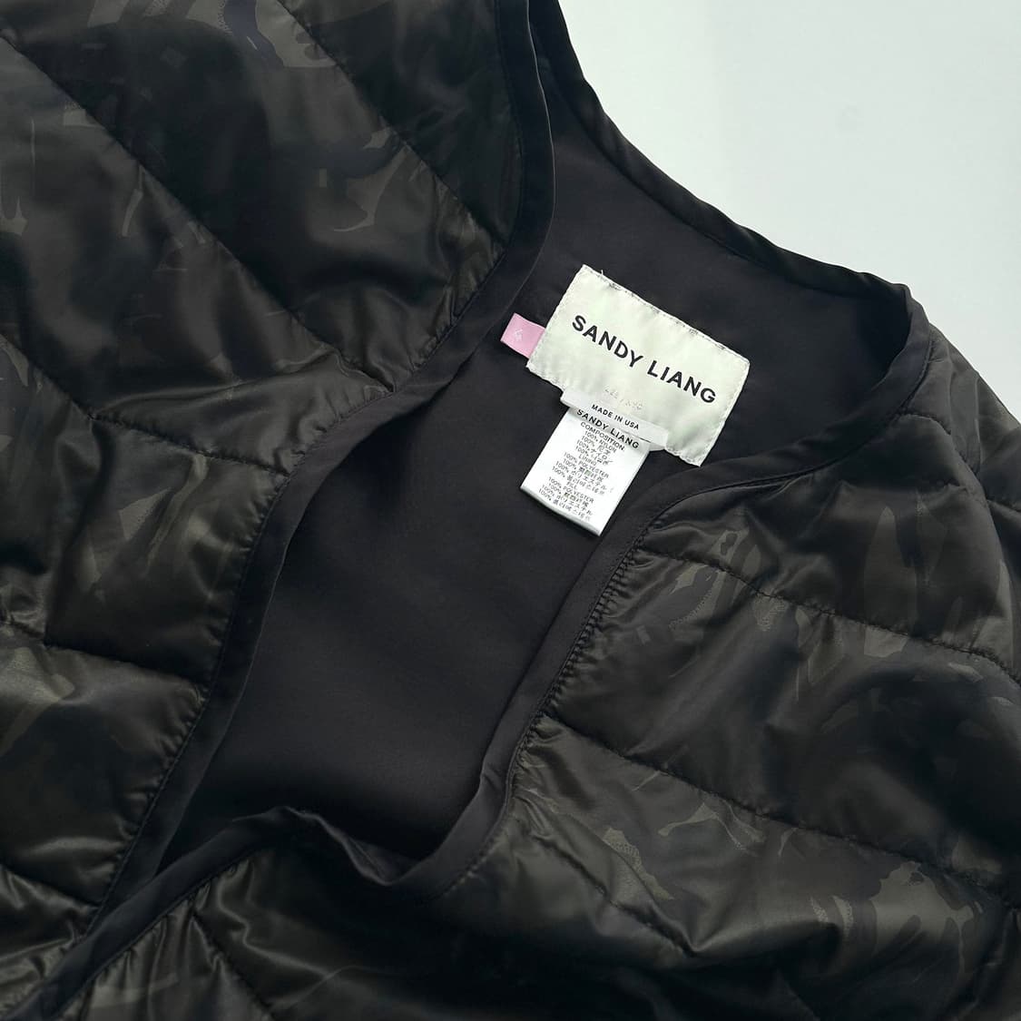 샌디 리앙 SANDY LIANG 카모 퀼팅 자켓 상품이미지3