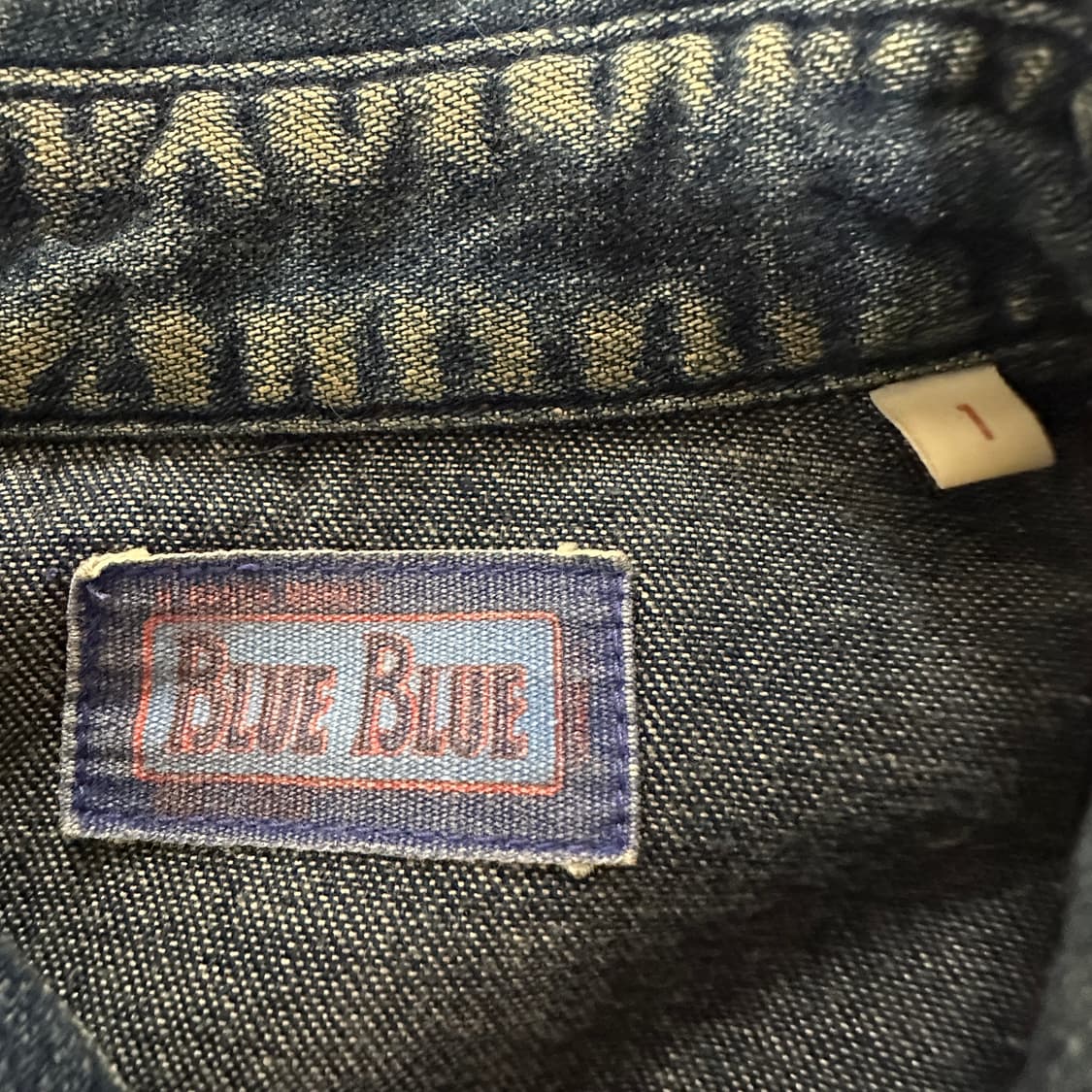 BLUE BLUE japan made denim shirt 상품이미지4