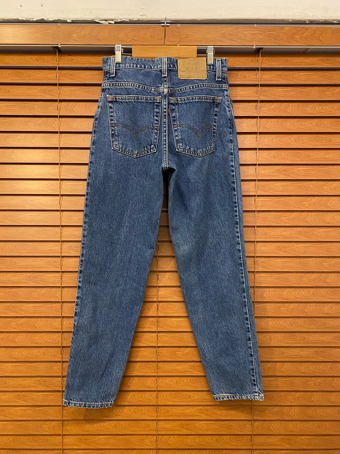 90s USA 리바이스 550 테이퍼드진 진청바지 상품이미지2