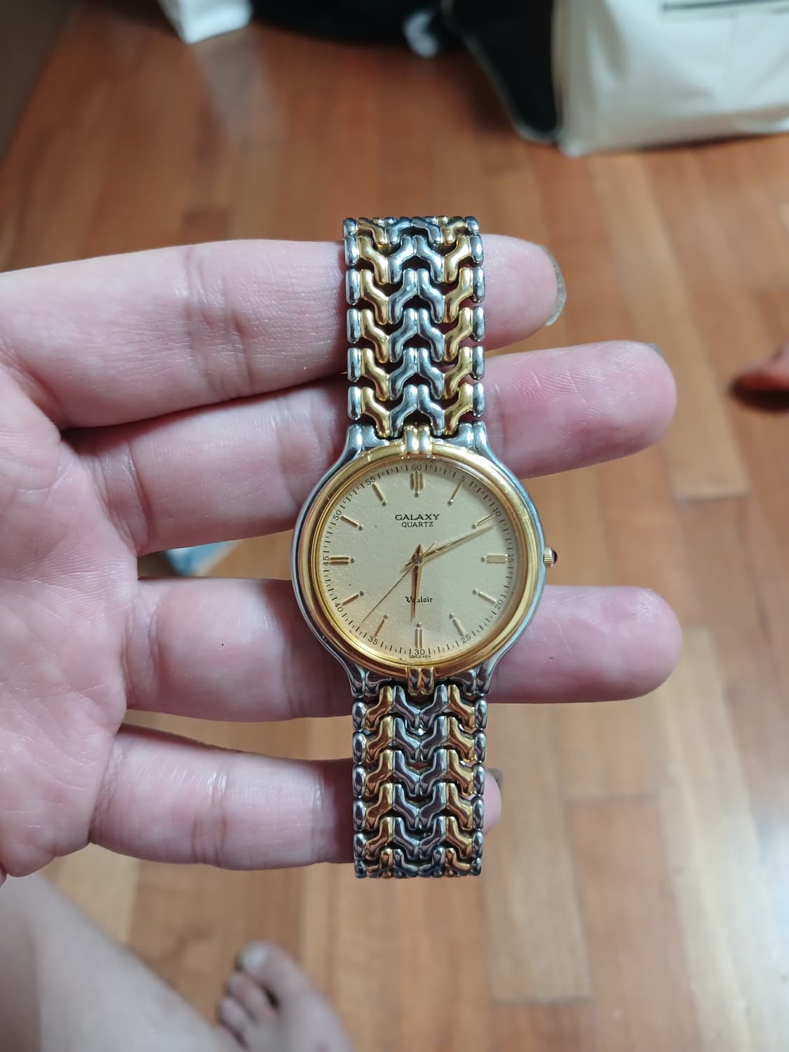 갤럭시 쿼츠 콤비 시계 상품이미지1