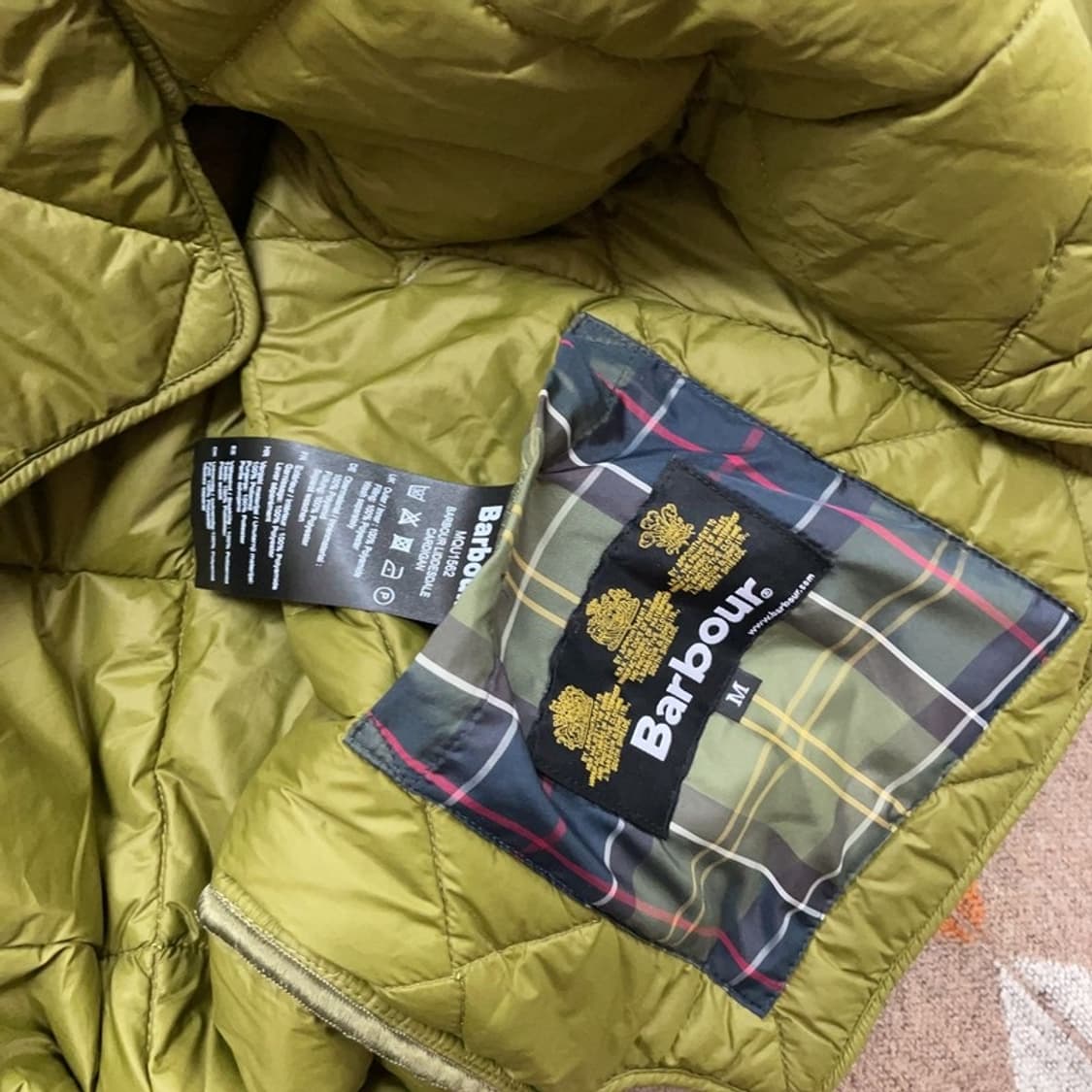 [100] 바버 리데스데일 퀼팅 패딩 상품이미지5
