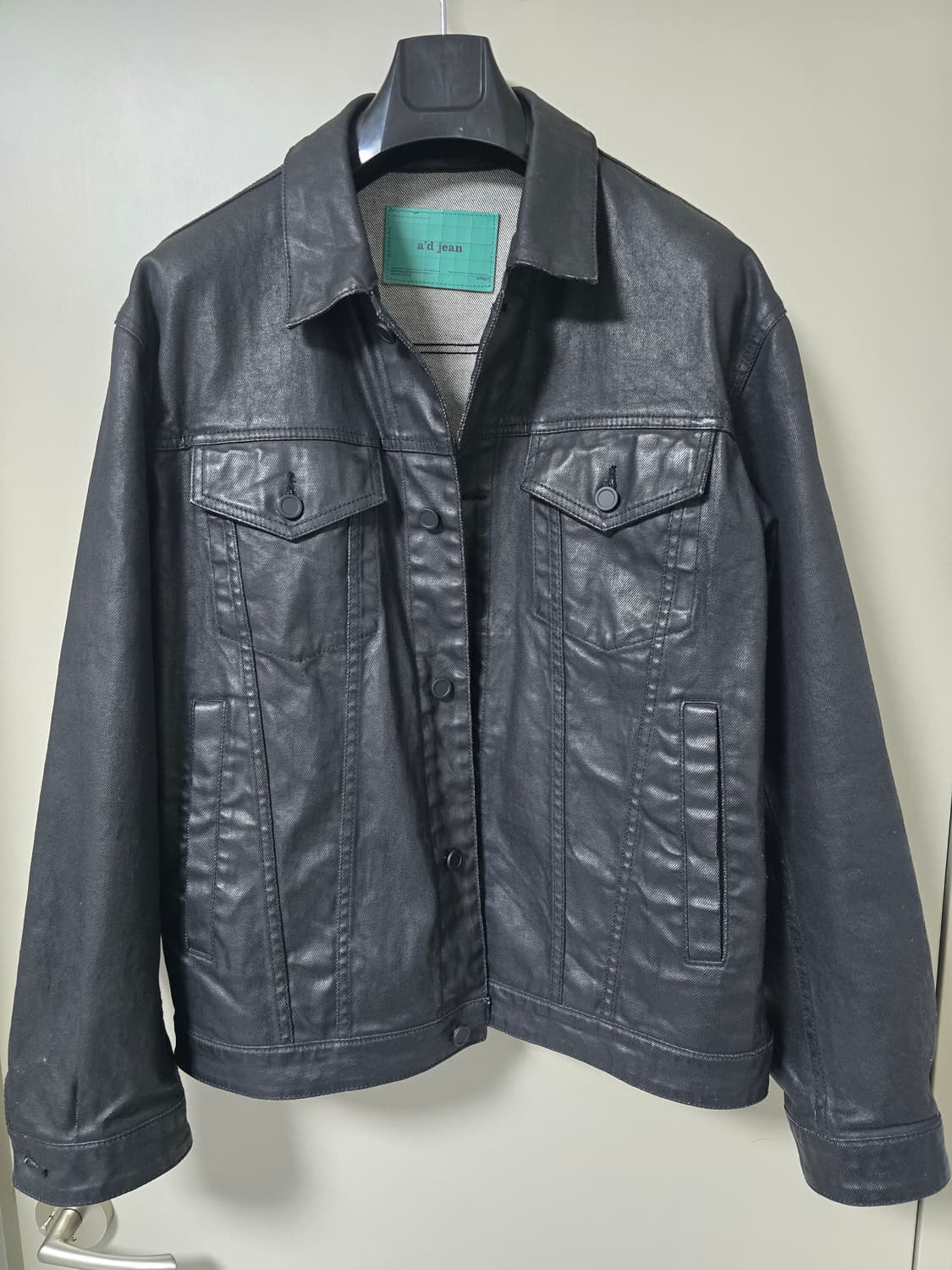 코팅 데님 자켓 상품이미지2