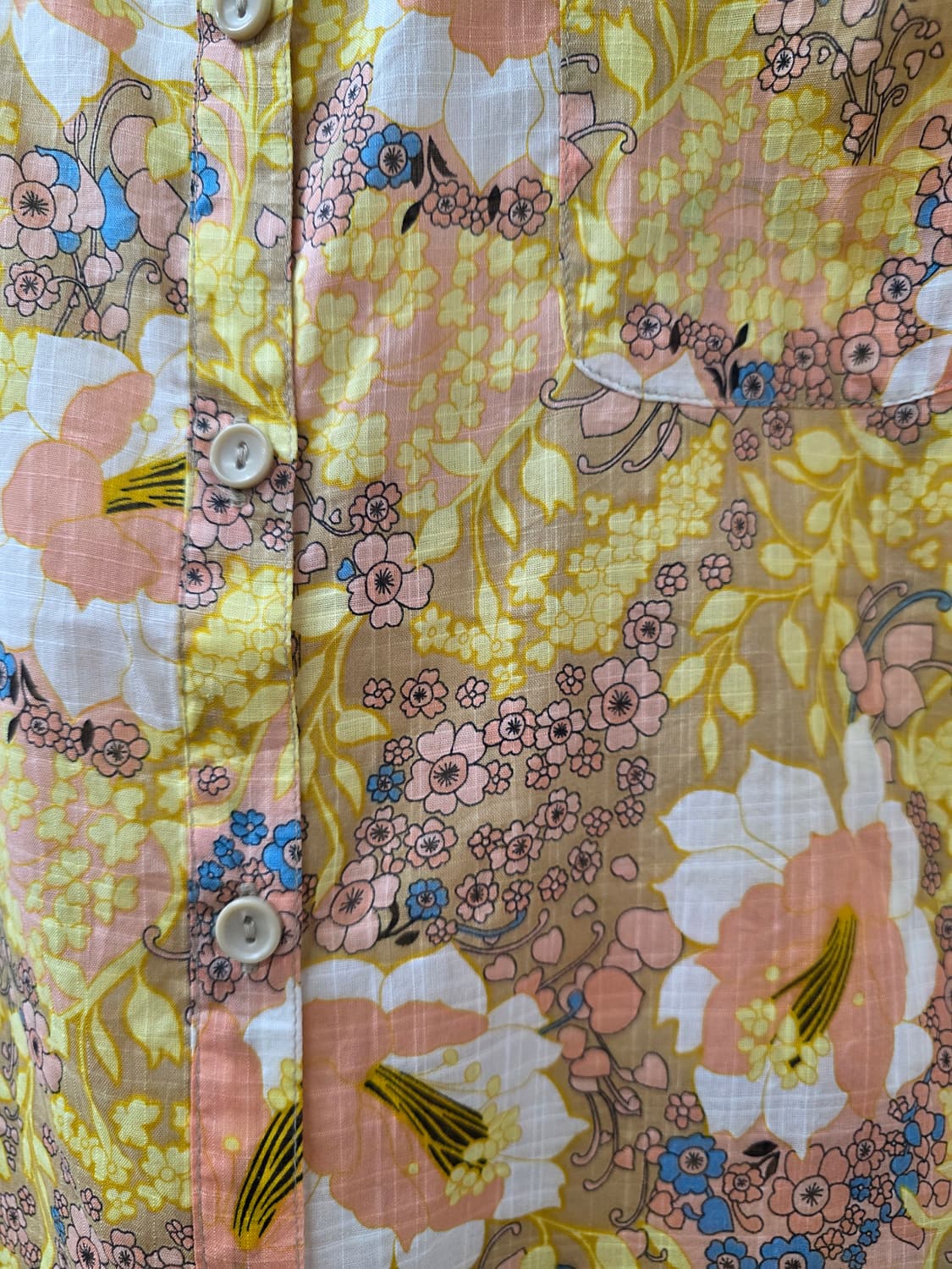 일본빈티지Marna플로럴셔츠(새상품) 상품이미지4