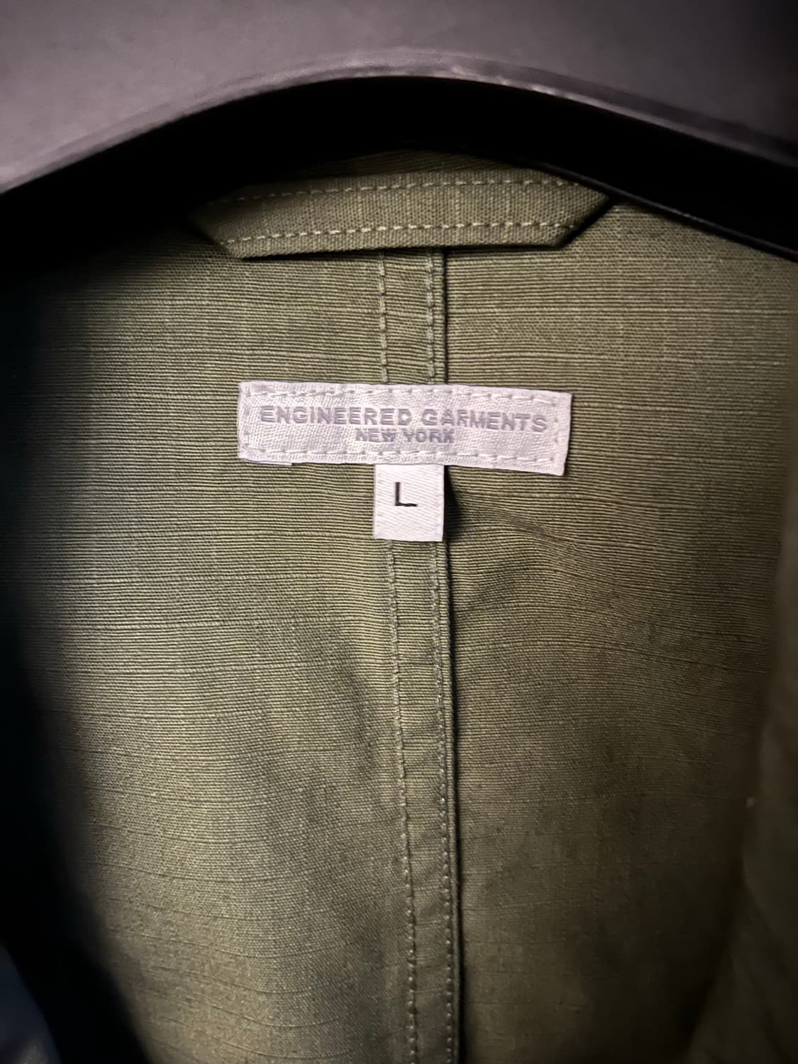 엔지니어드가먼츠 베드포드 올리브 코튼 립스탑  L(105) 상품이미지4