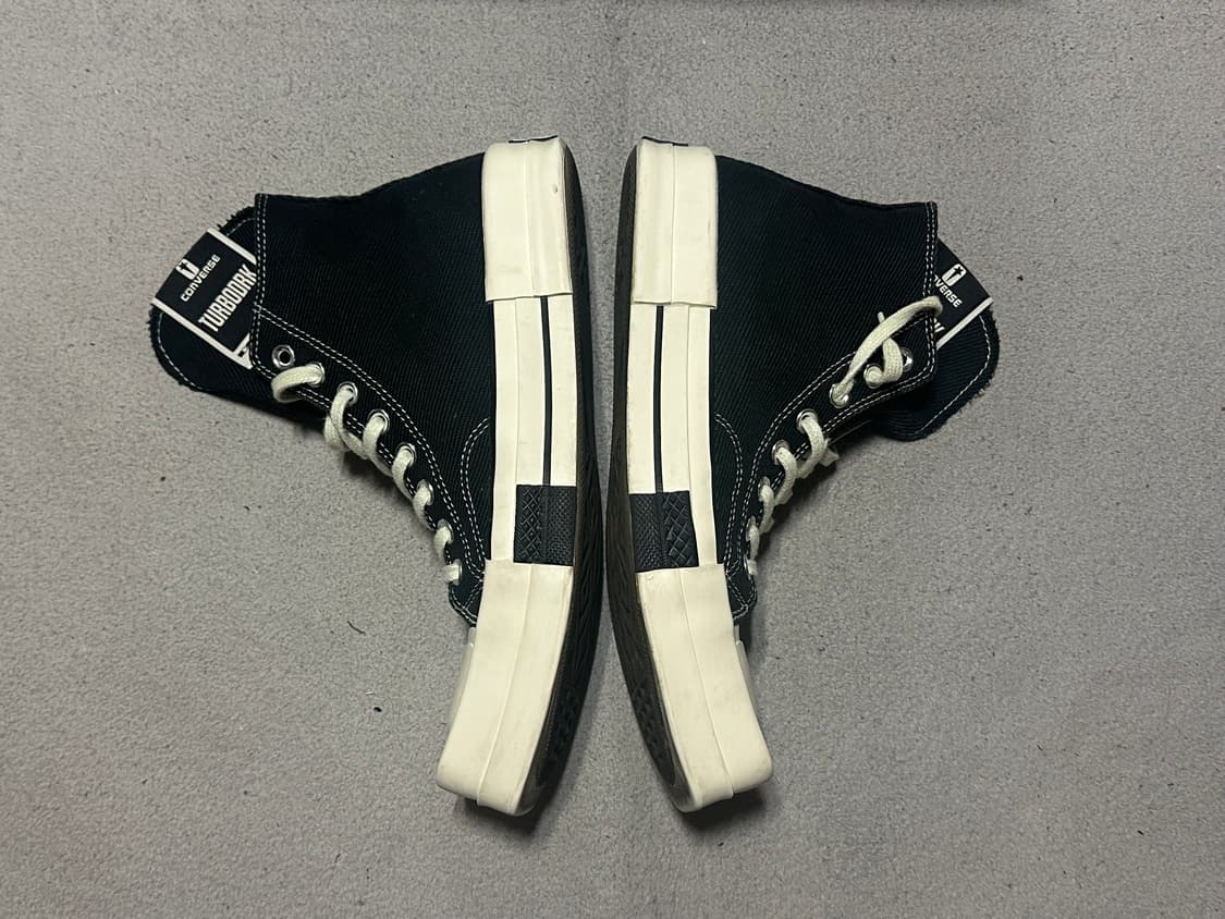 컨버스 릭오웬스 척70 하이 블랙 (265) 상품이미지5