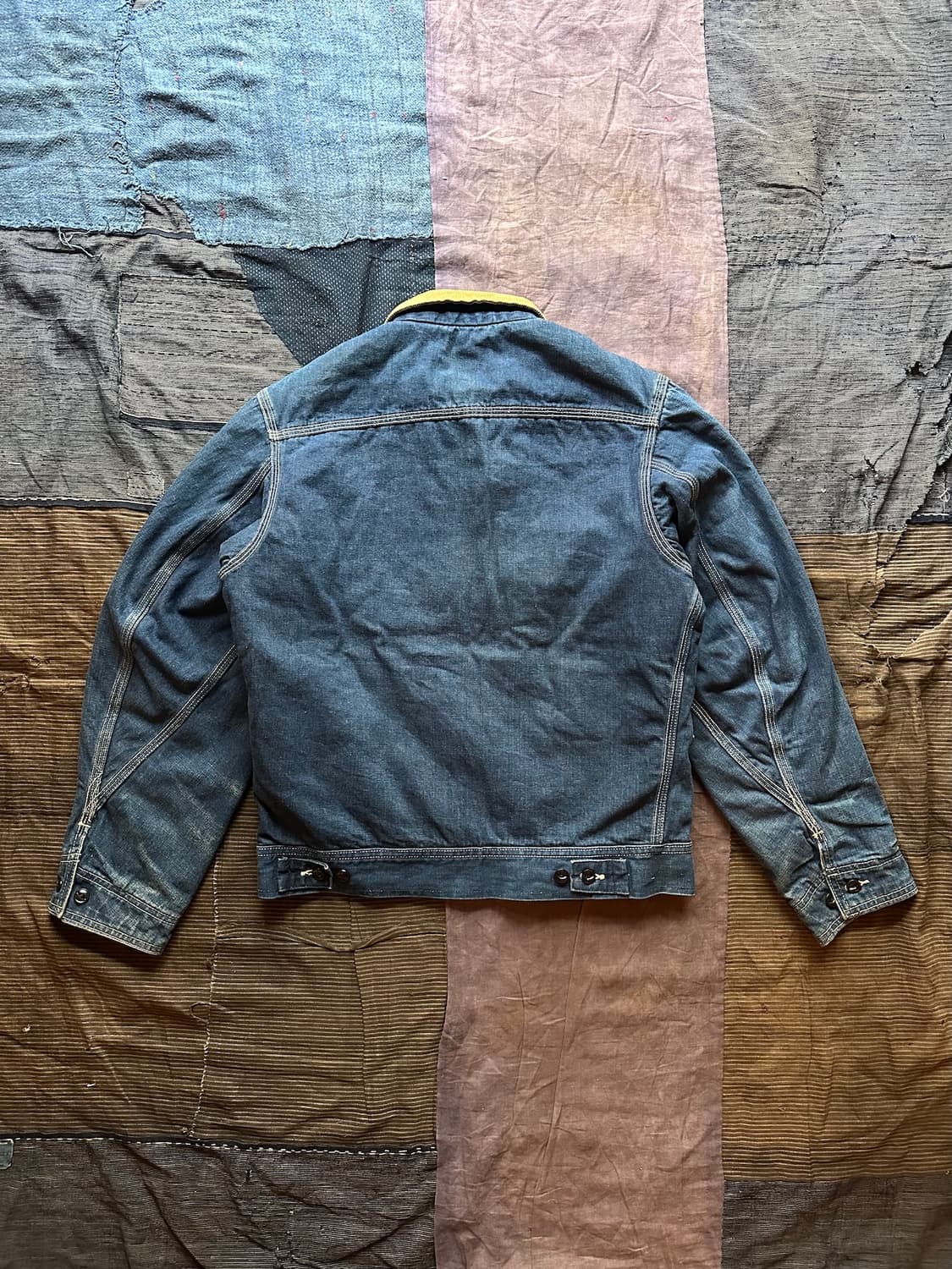 70s USA LEE 빈티지 리 191LB 데님 워크 자켓 rrl 상품이미지5